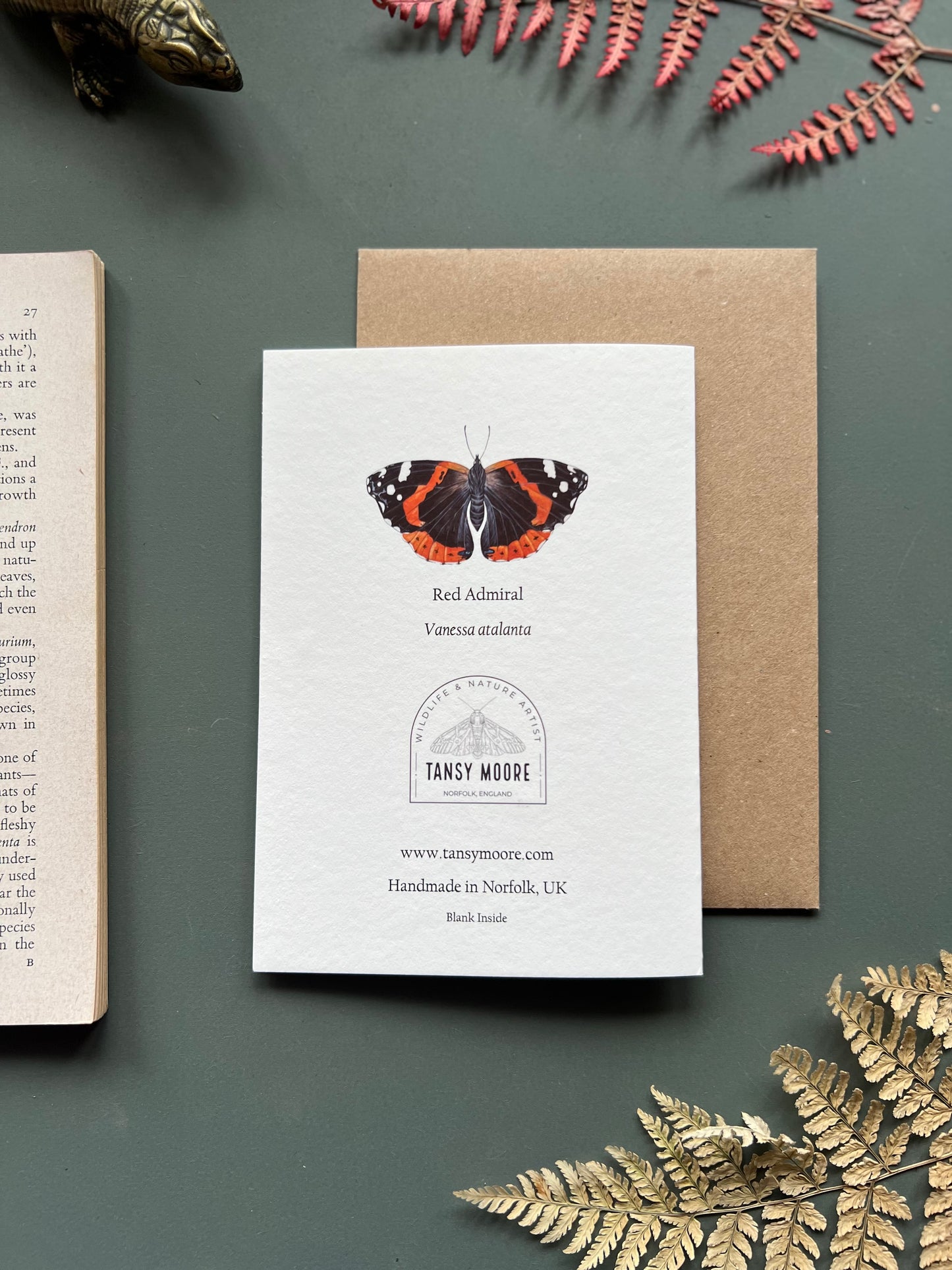 Red Admiral Card