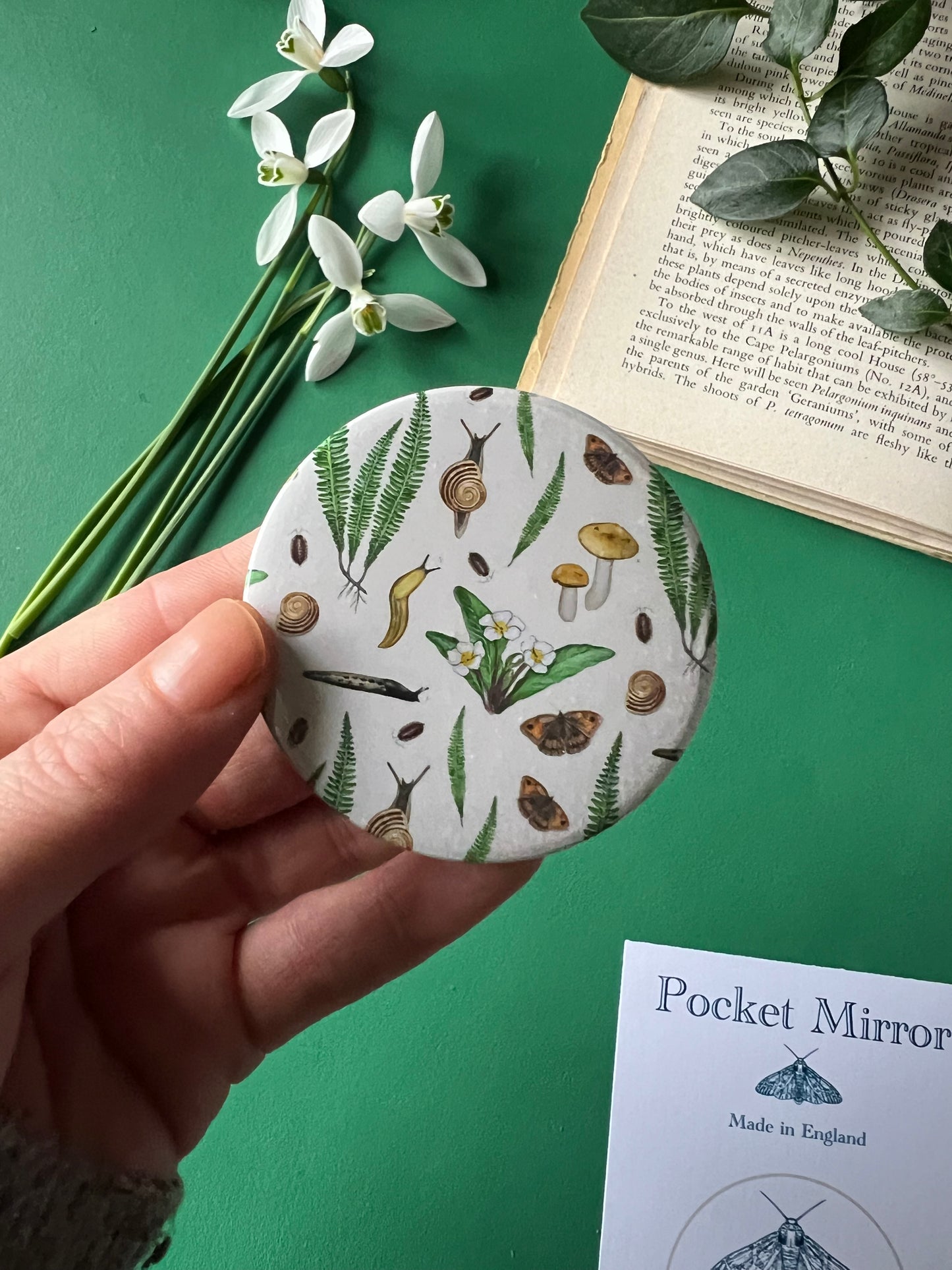 Forest Floor Pocket Mirror