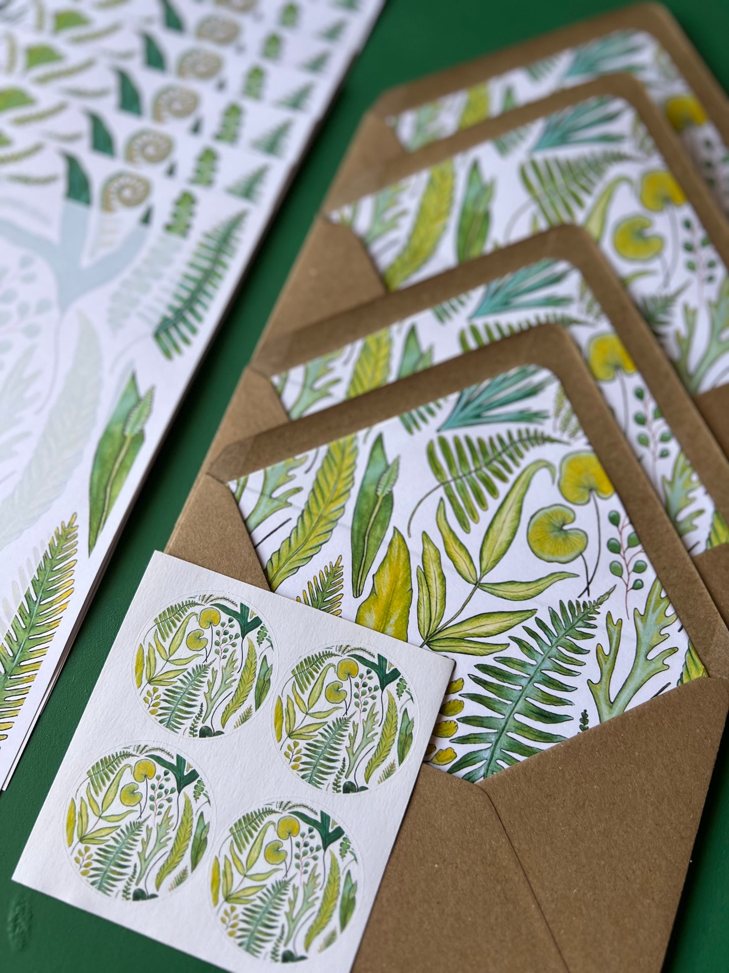Fern Letter Writing Set