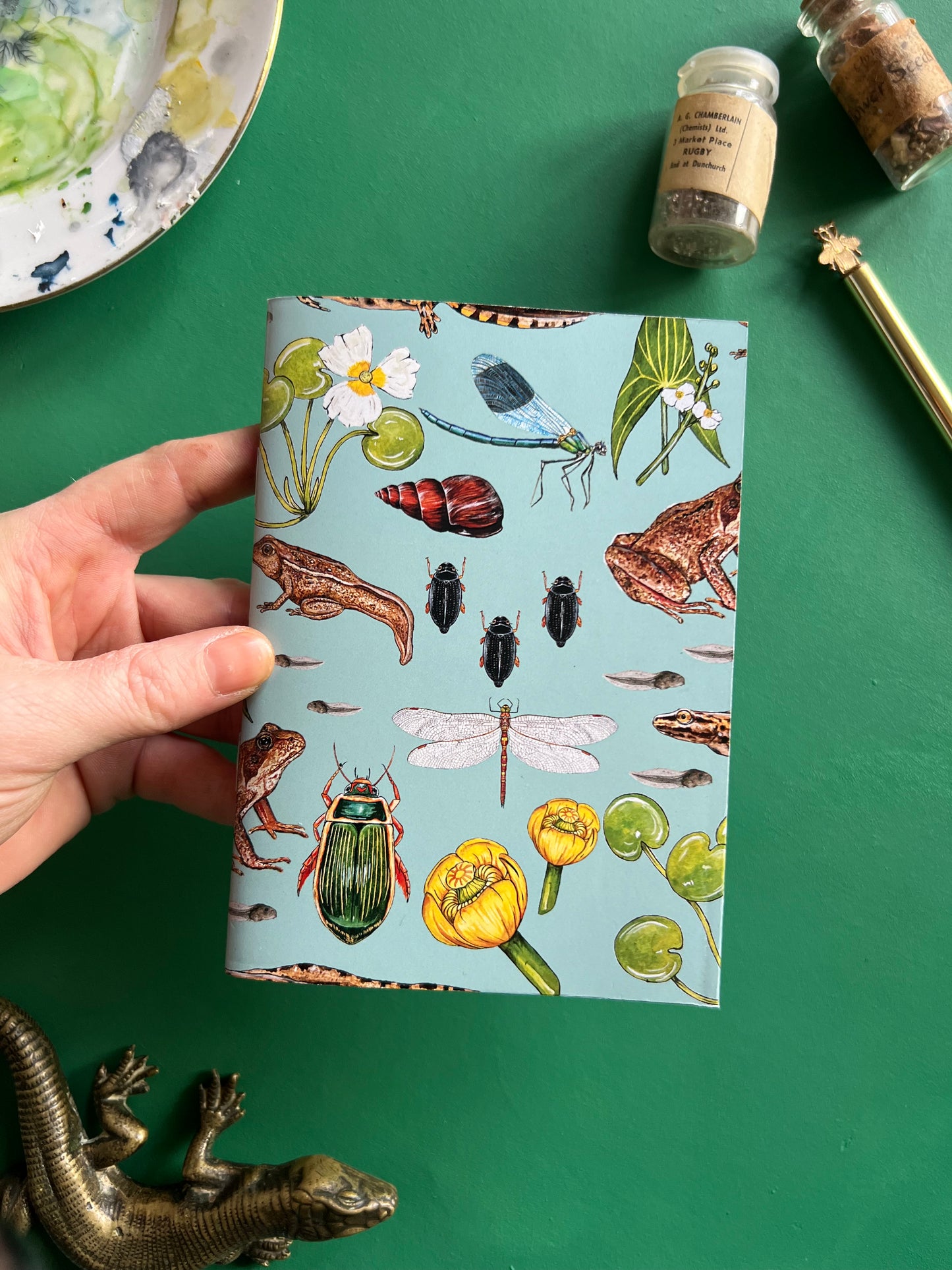 Pond Life Pocket Notebook