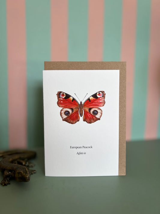 Peacock Card