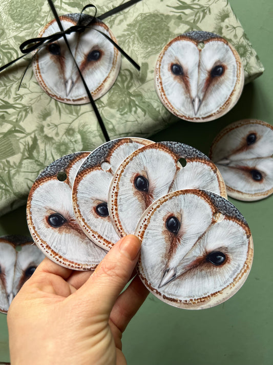 Barn Owl Gift Tags