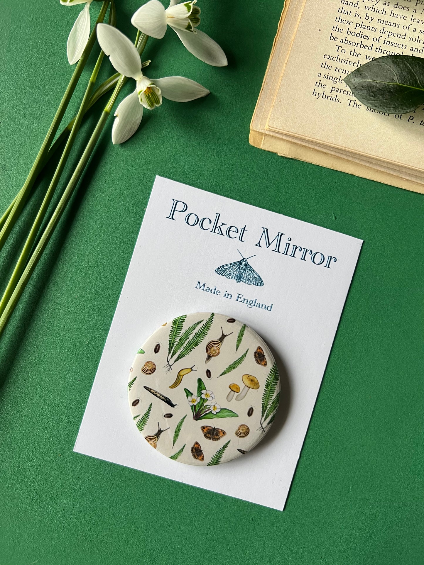 Forest Floor Pocket Mirror