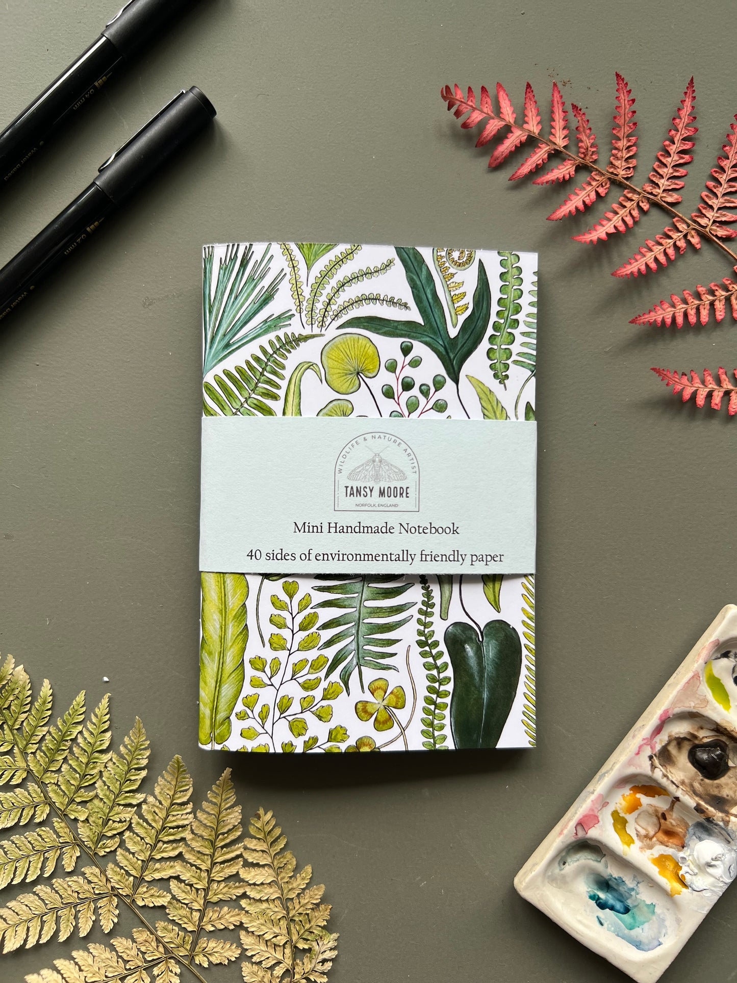 Ferns Pocket Notebook