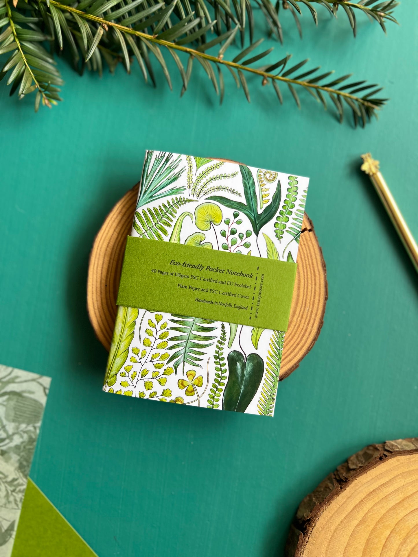 Ferns Pocket Notebook
