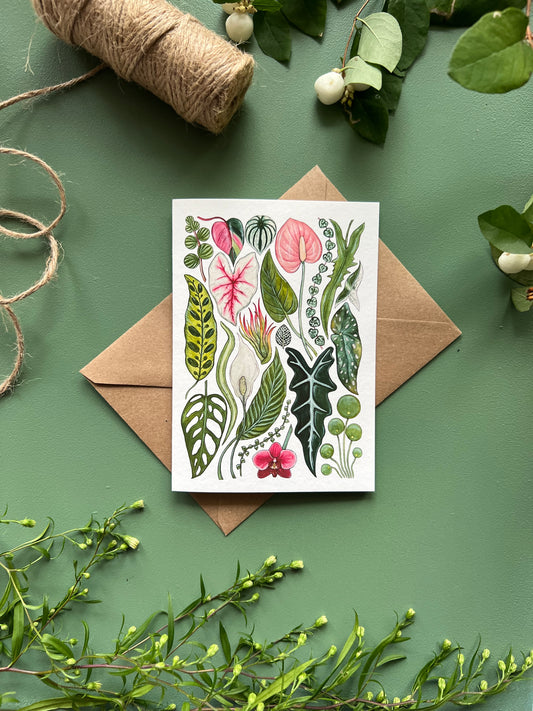 House Plants Card