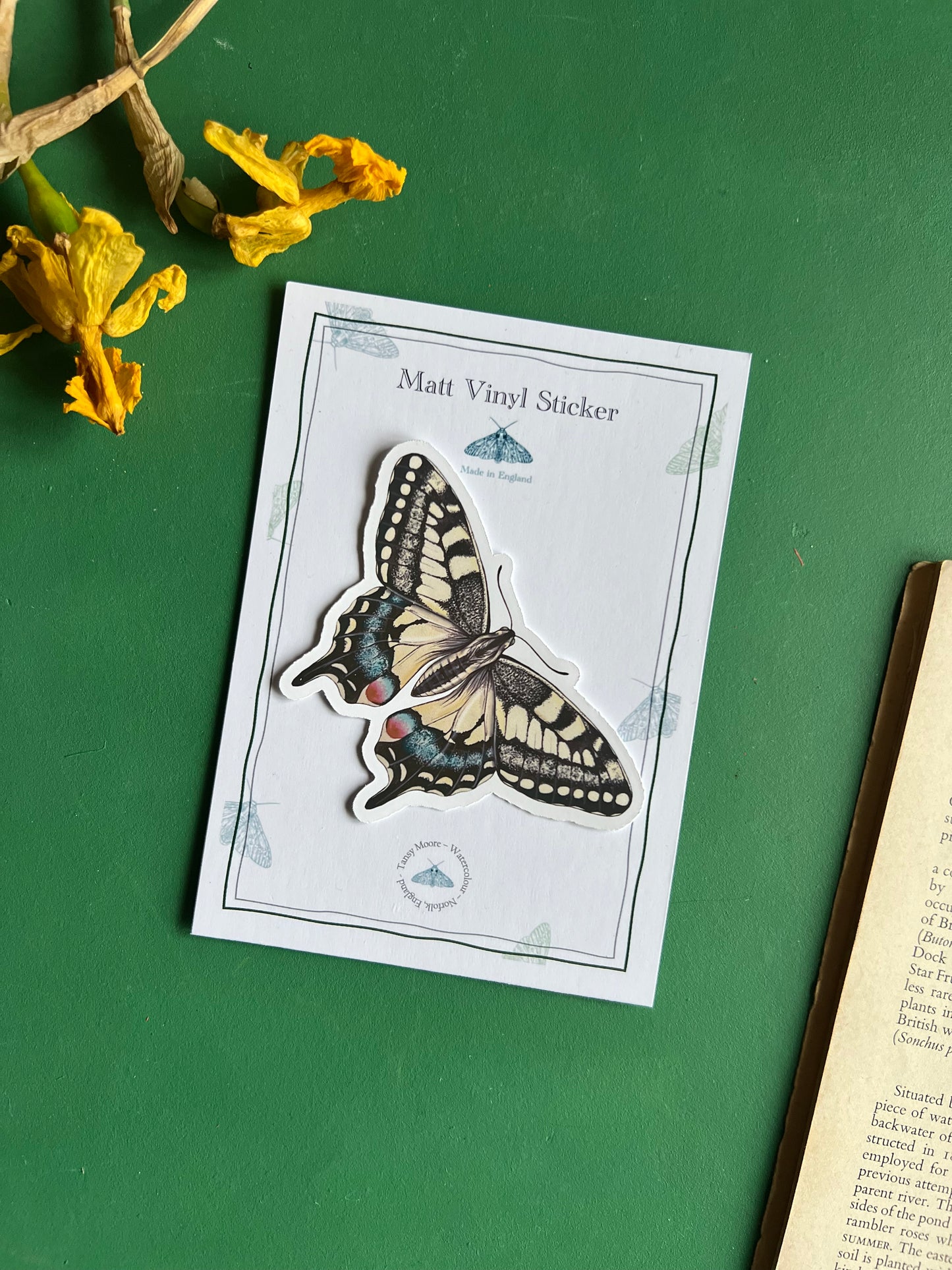 British Swallowtail Sticker