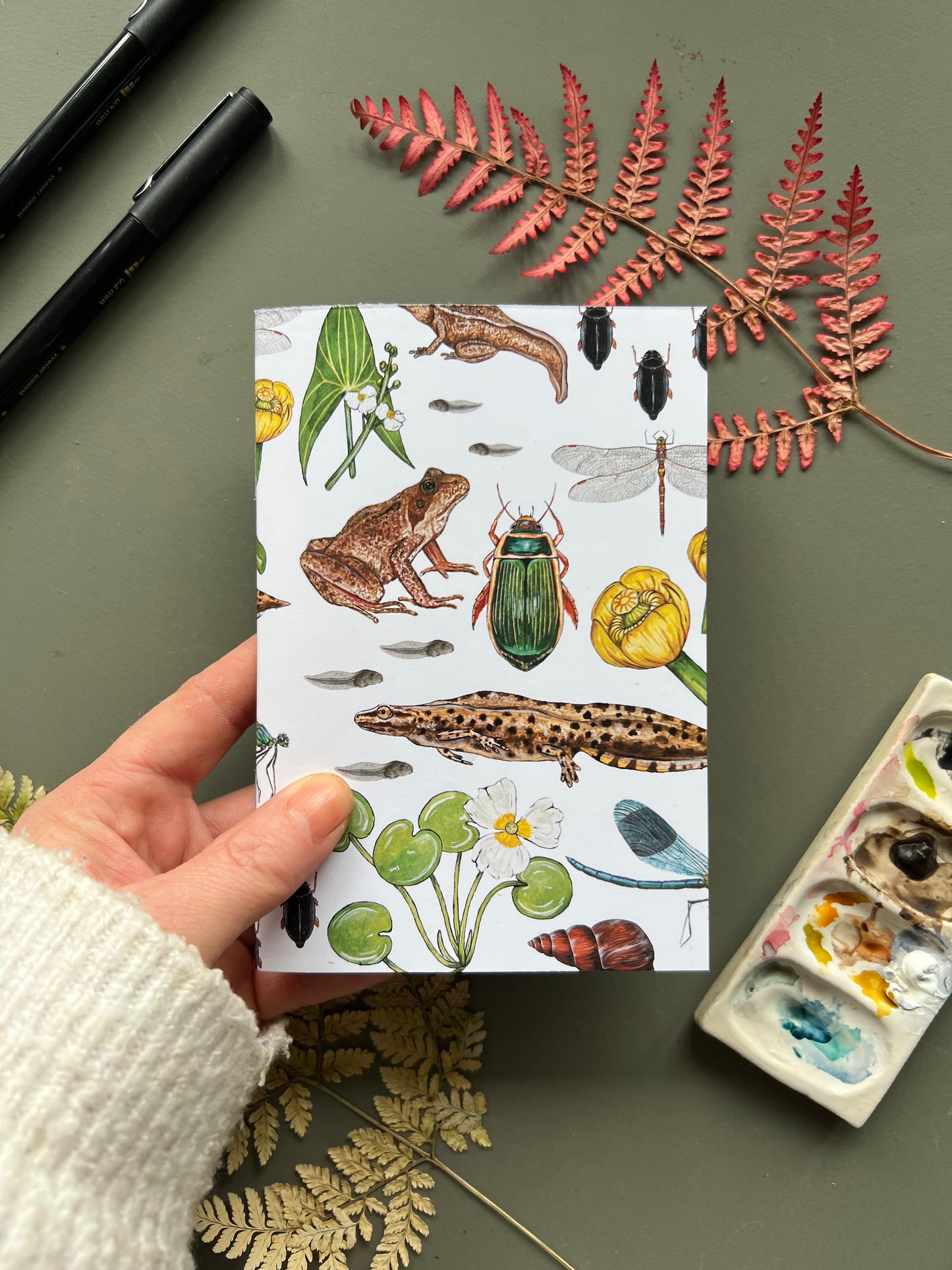 Pond Life Pocket Notebook