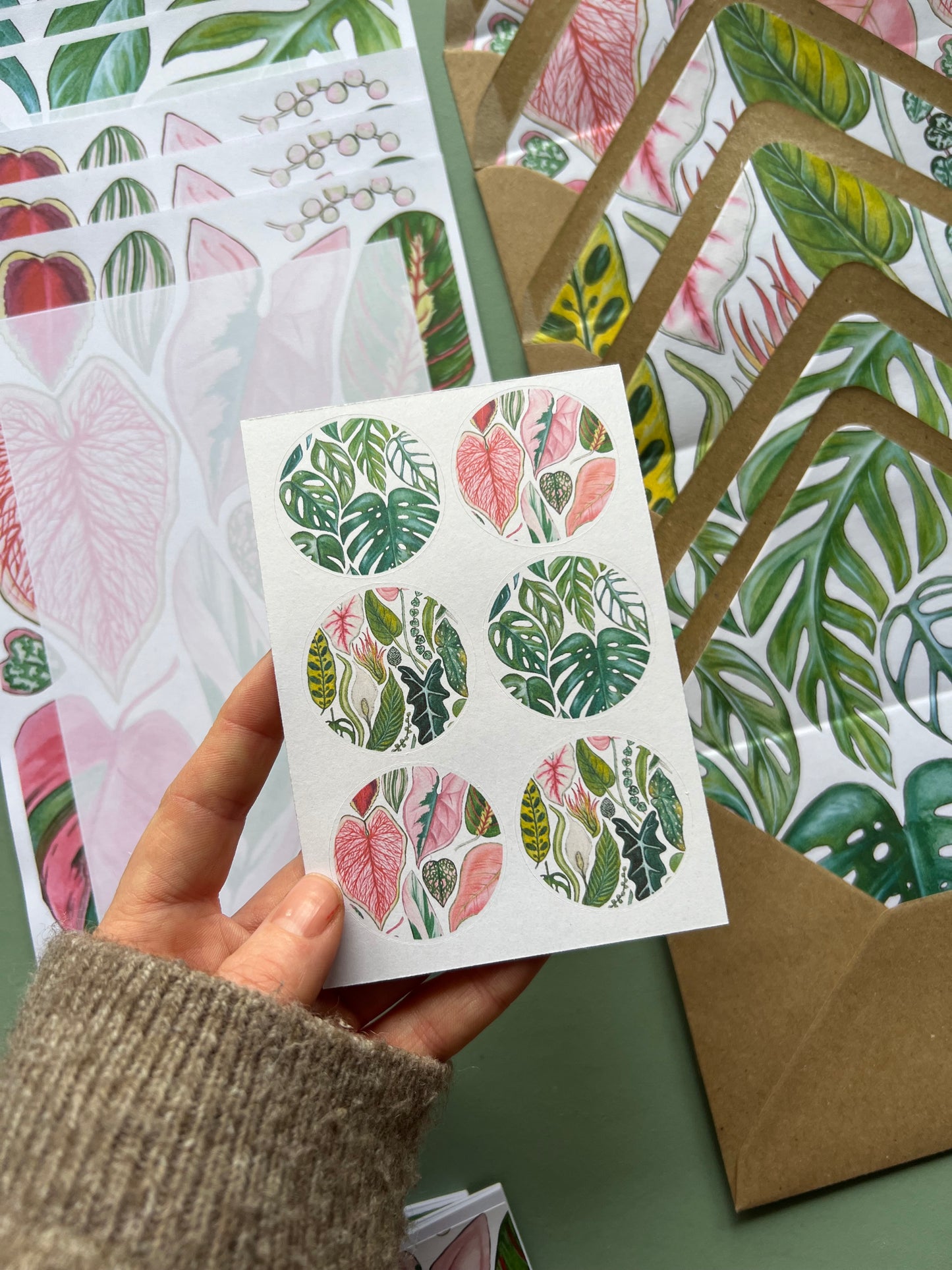 House Plants Stationery Set