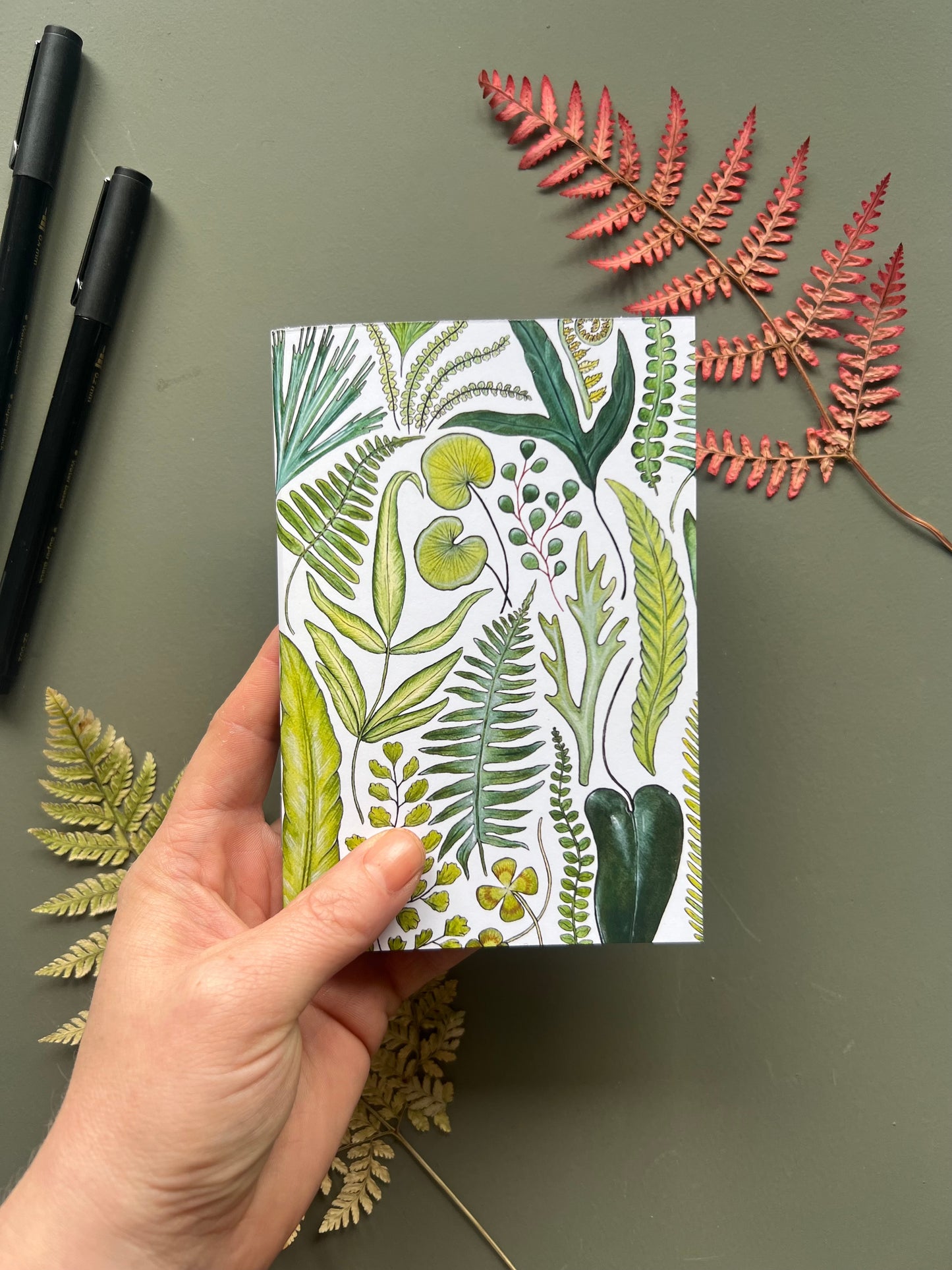 Ferns Pocket Notebook