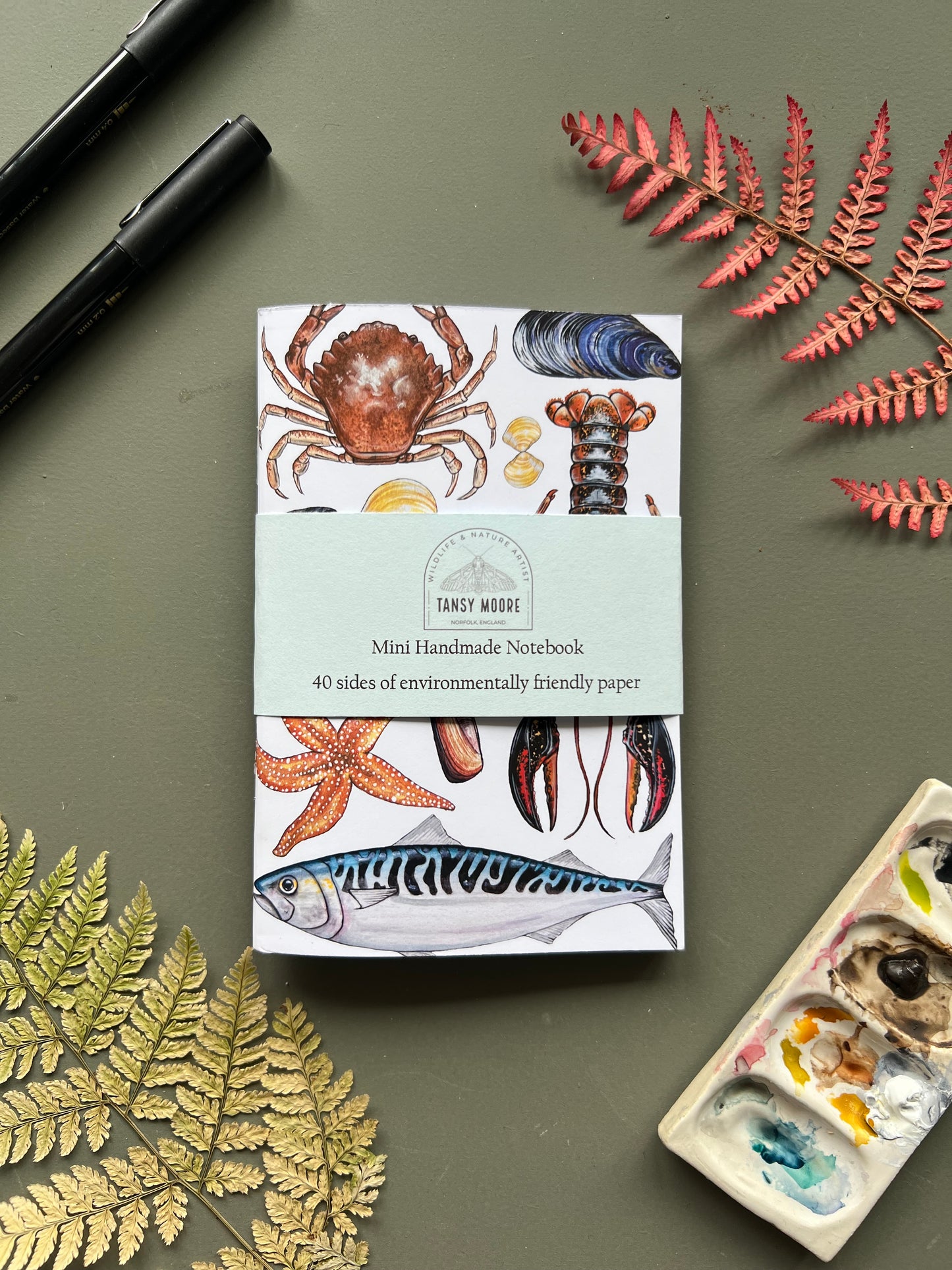 Marine Life Pocket Notebook