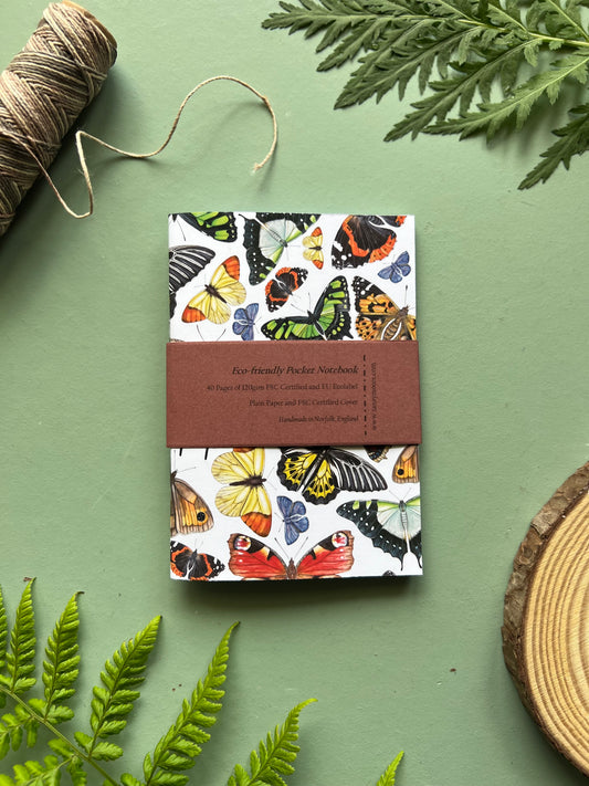Butterflies Pocket Notebook