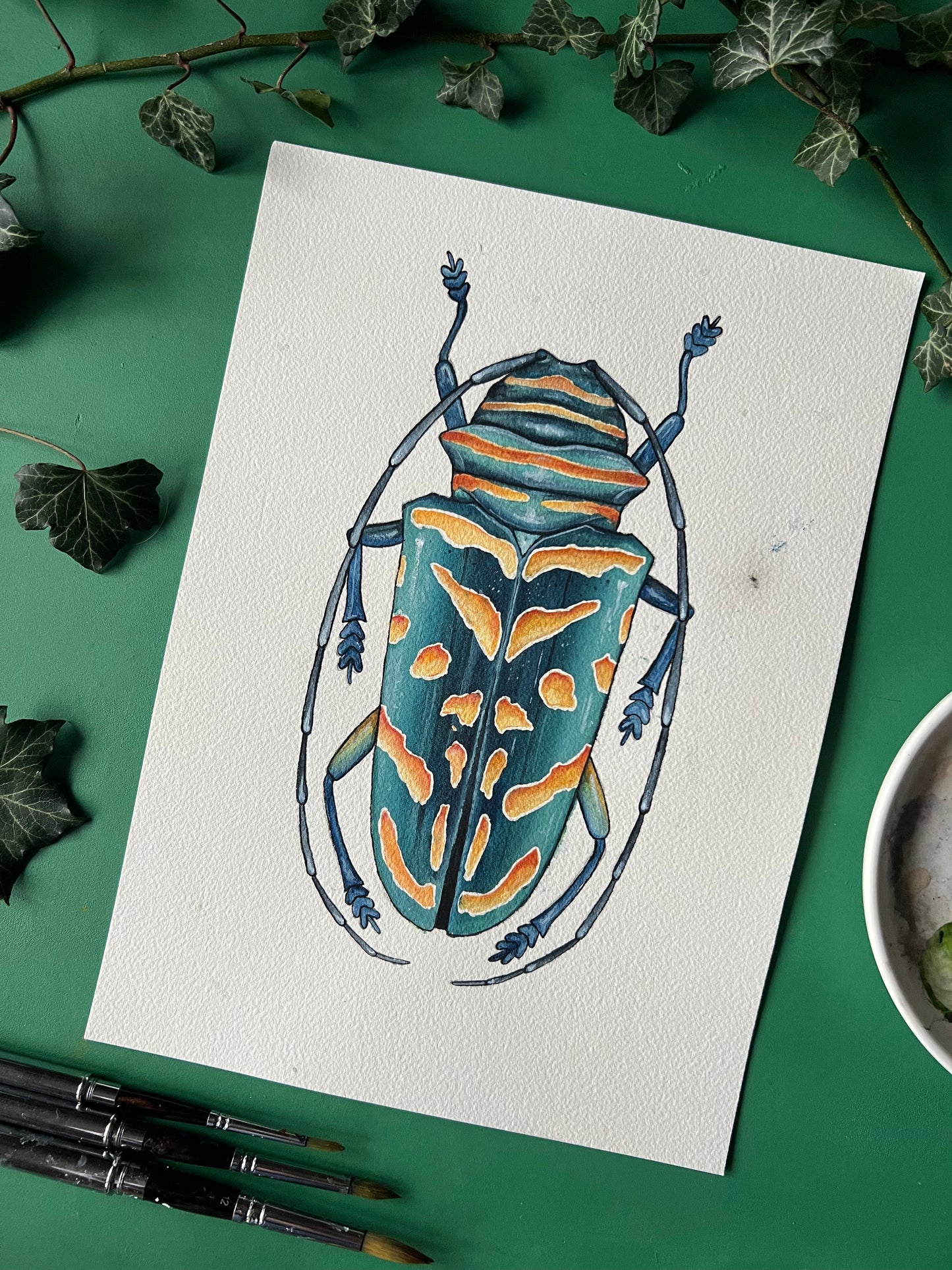 Jewel Longhorn Beetle