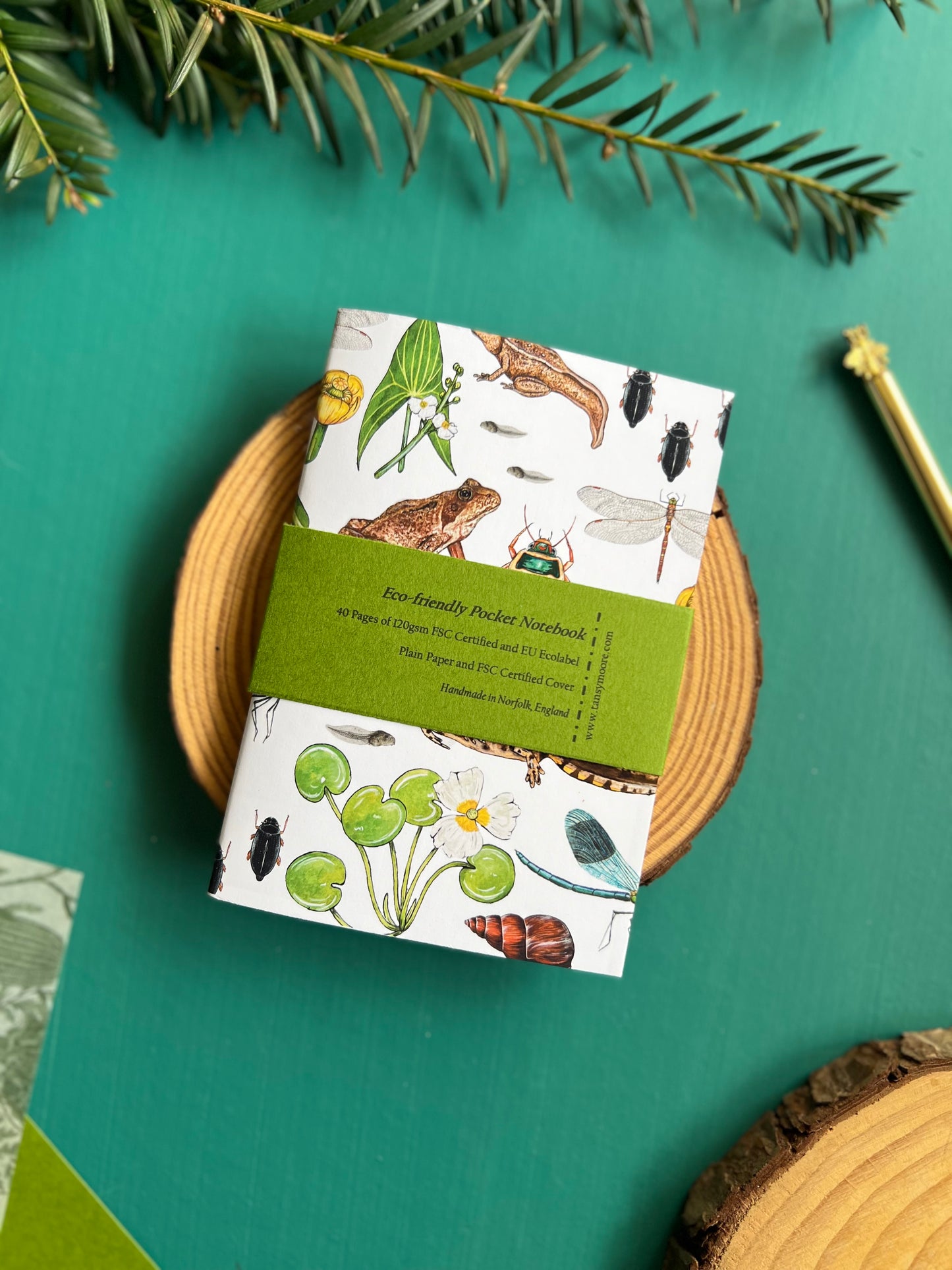 Pond Life Pocket Notebook