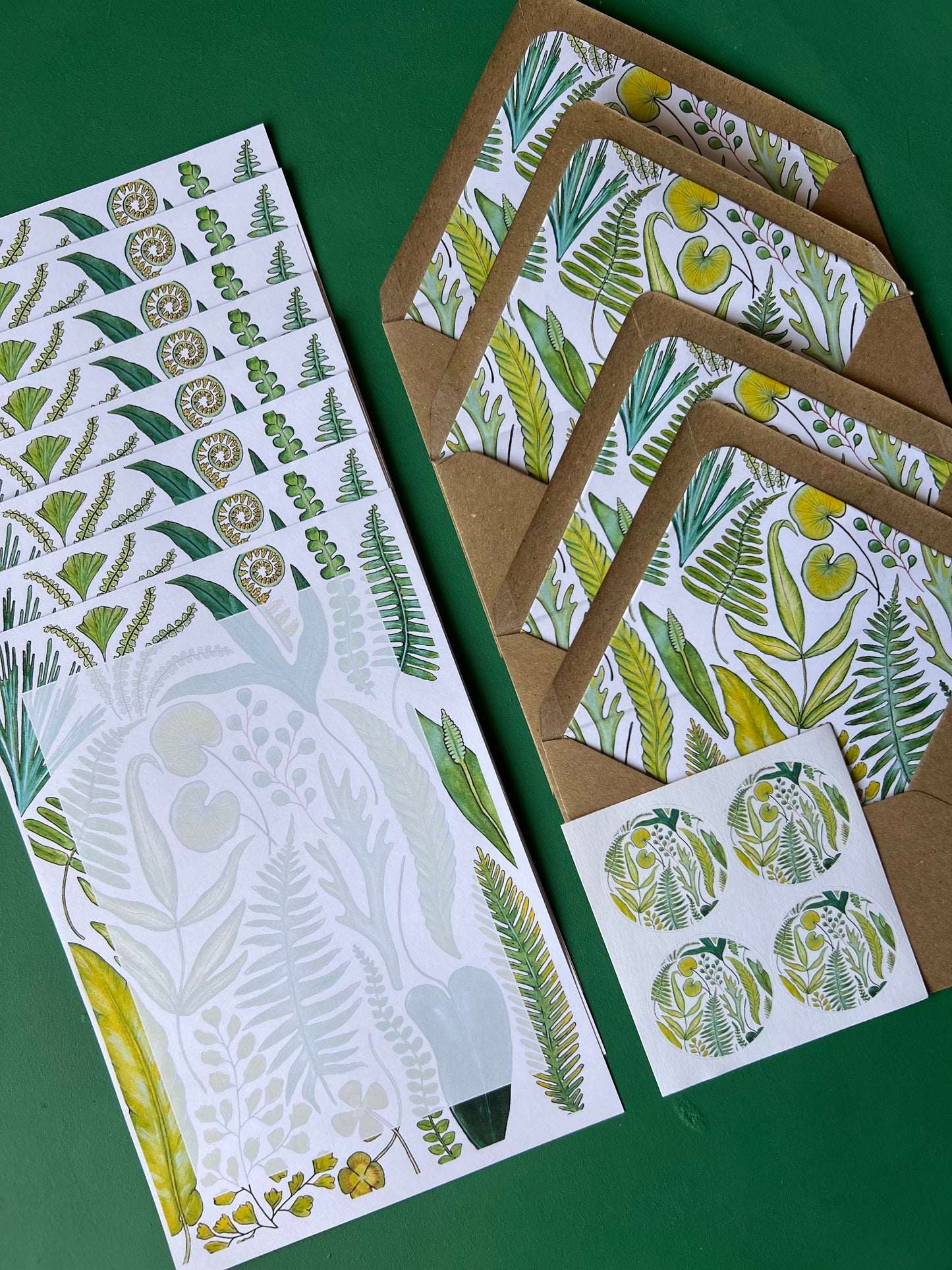 Fern Letter Writing Set