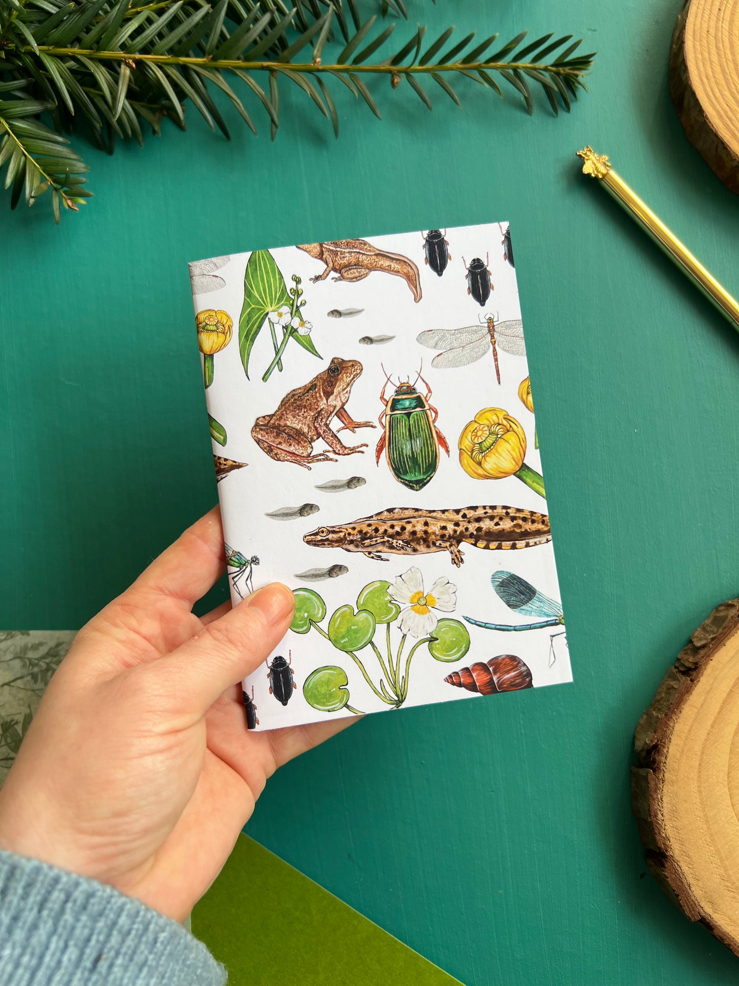 Pond Life Pocket Notebook