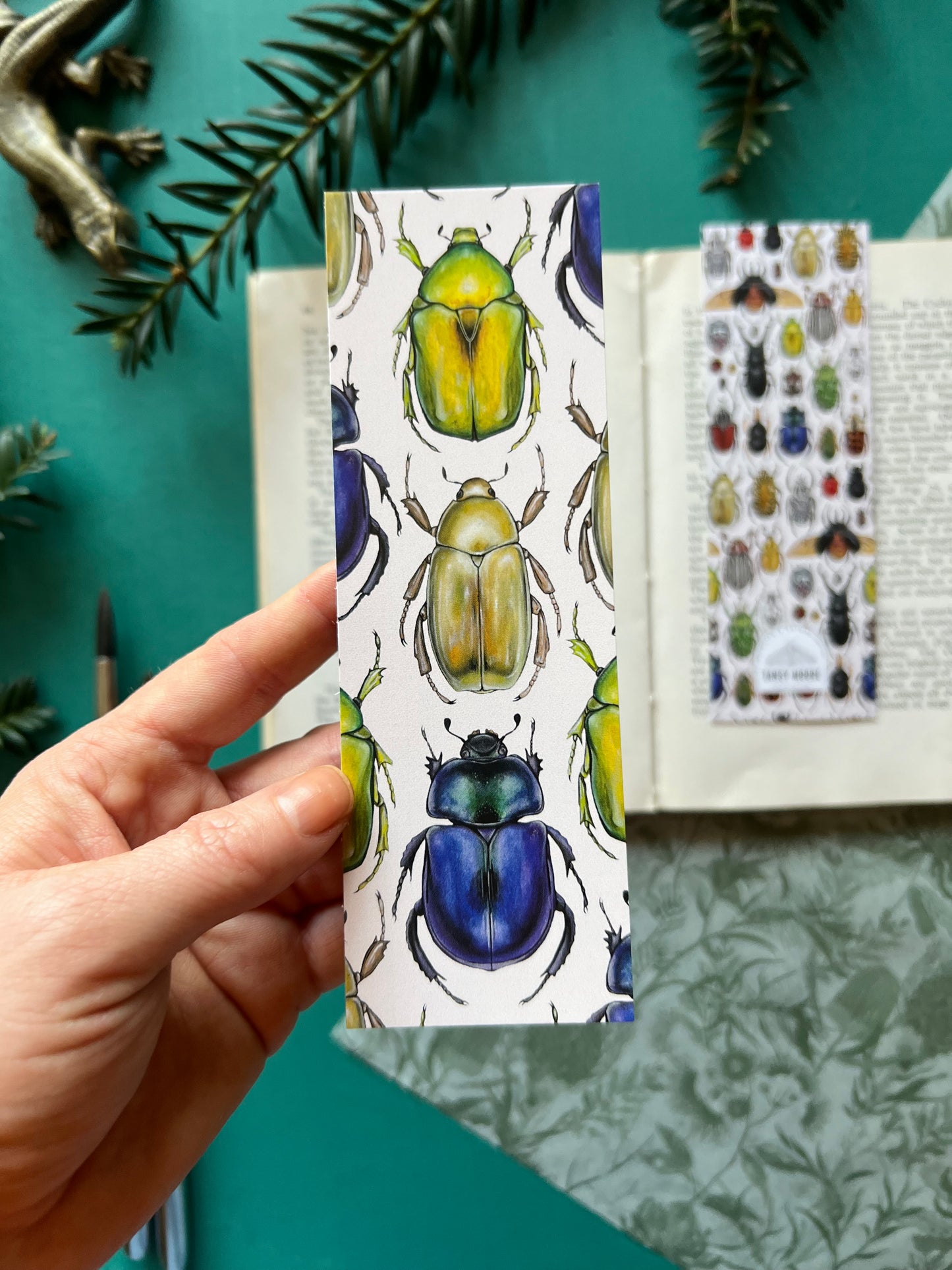 Beetle Bookmark