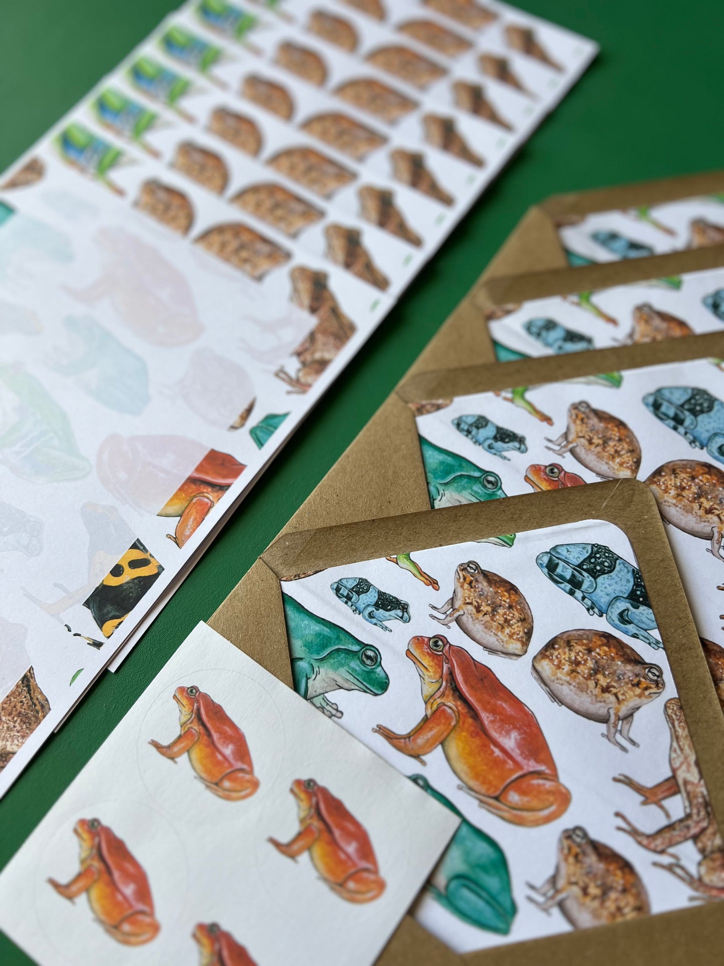 Frog Letter Writing Set