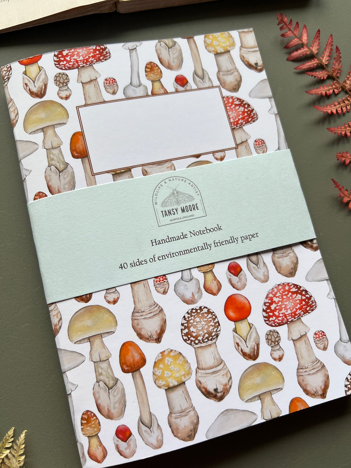 Mushroom Notebook