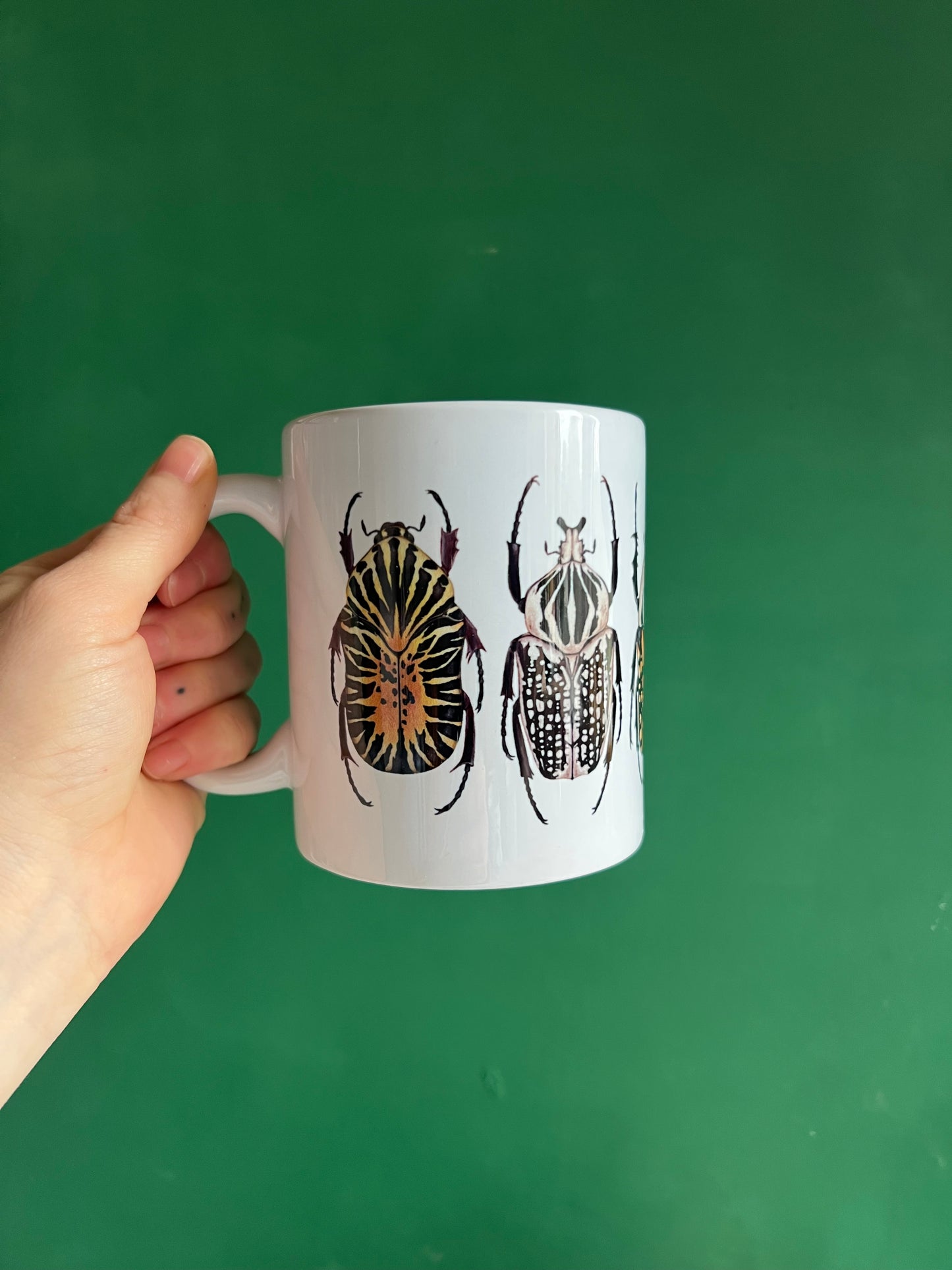 ON SALE ~ Beetles Ceramic Mug