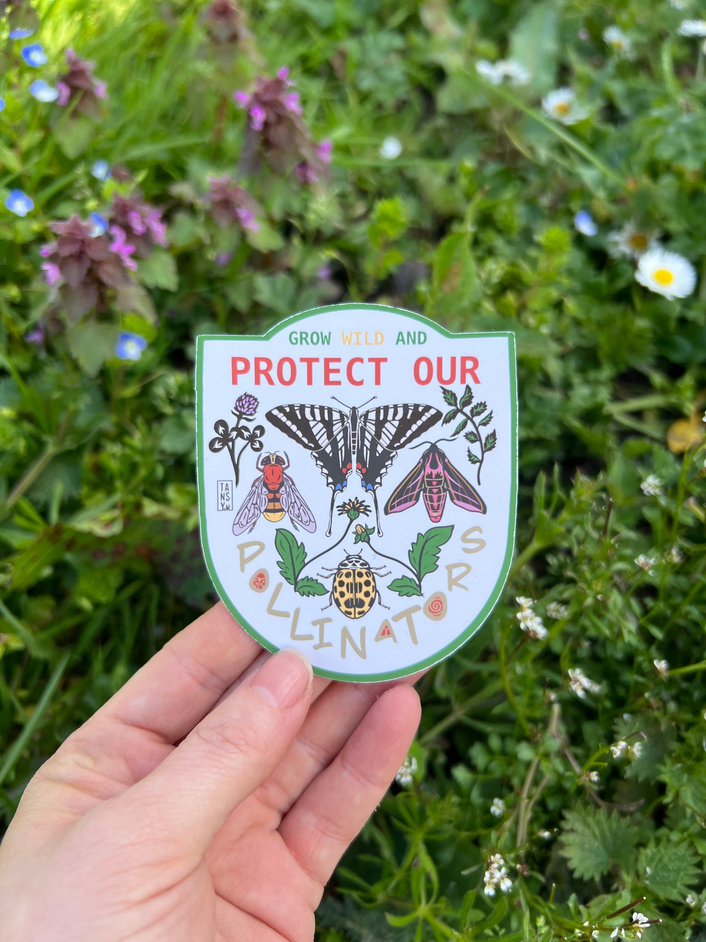 Protect our Pollinators Sticker