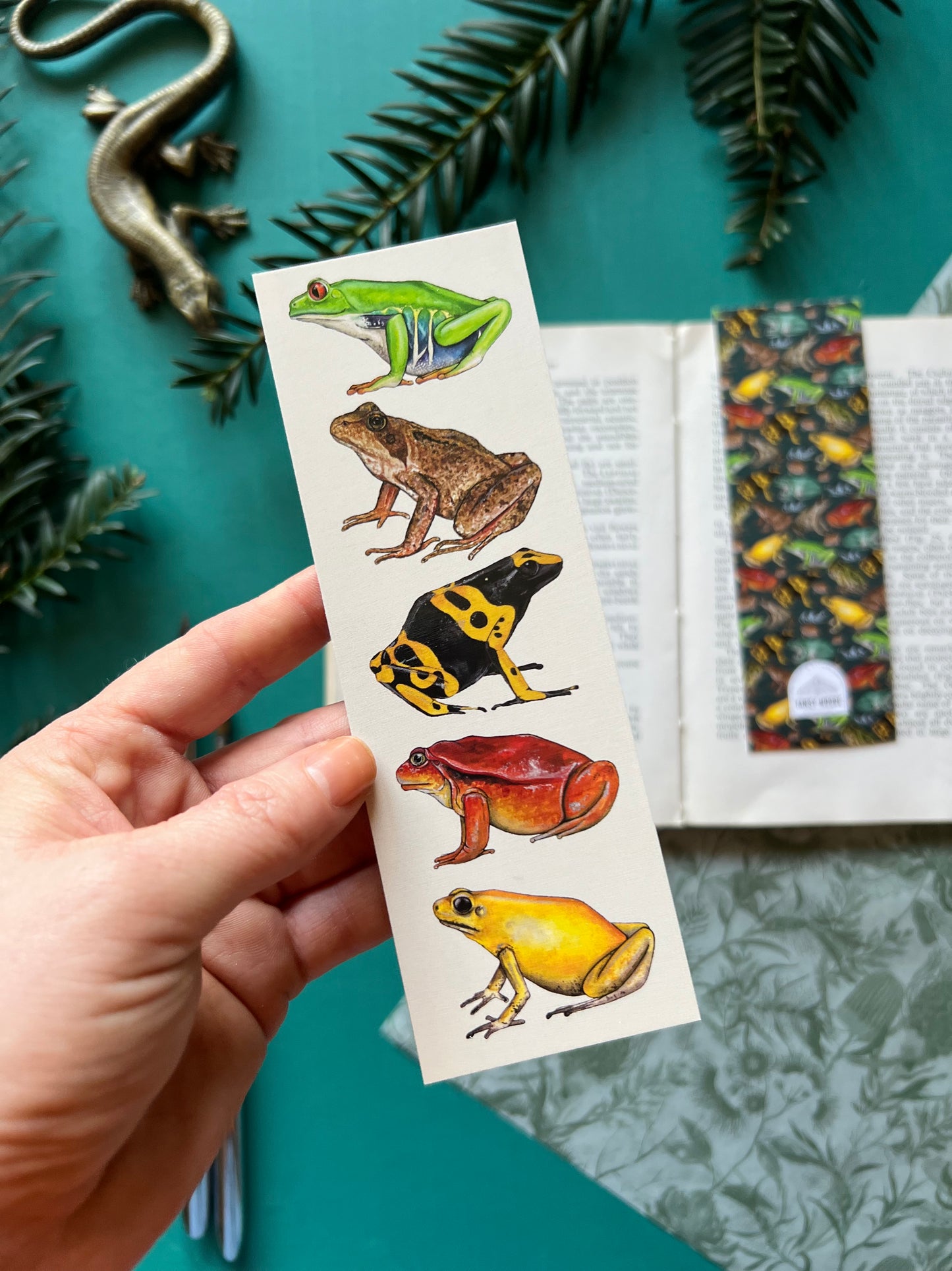 Frog Bookmark