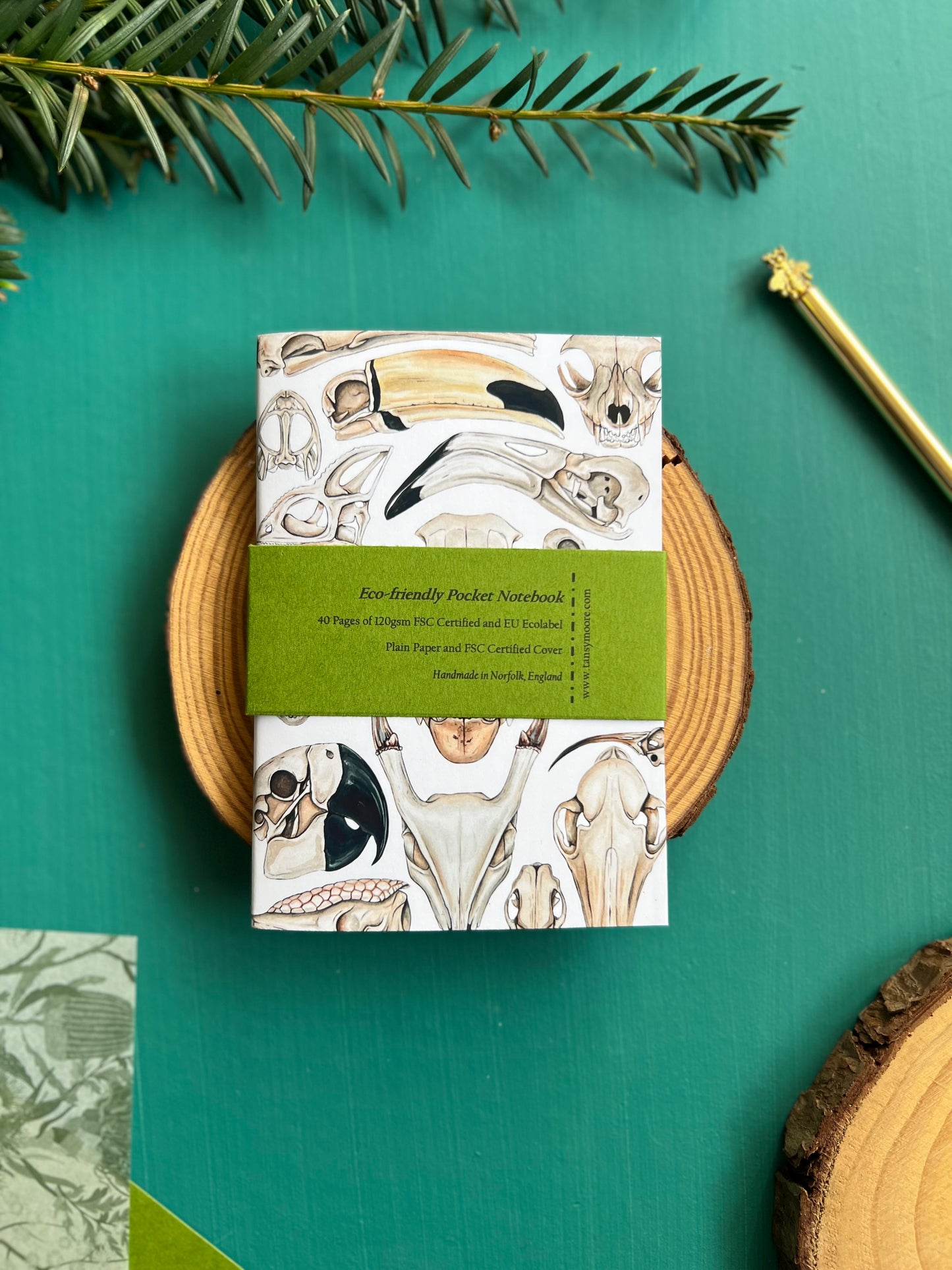 Skulls Pocket Notebook