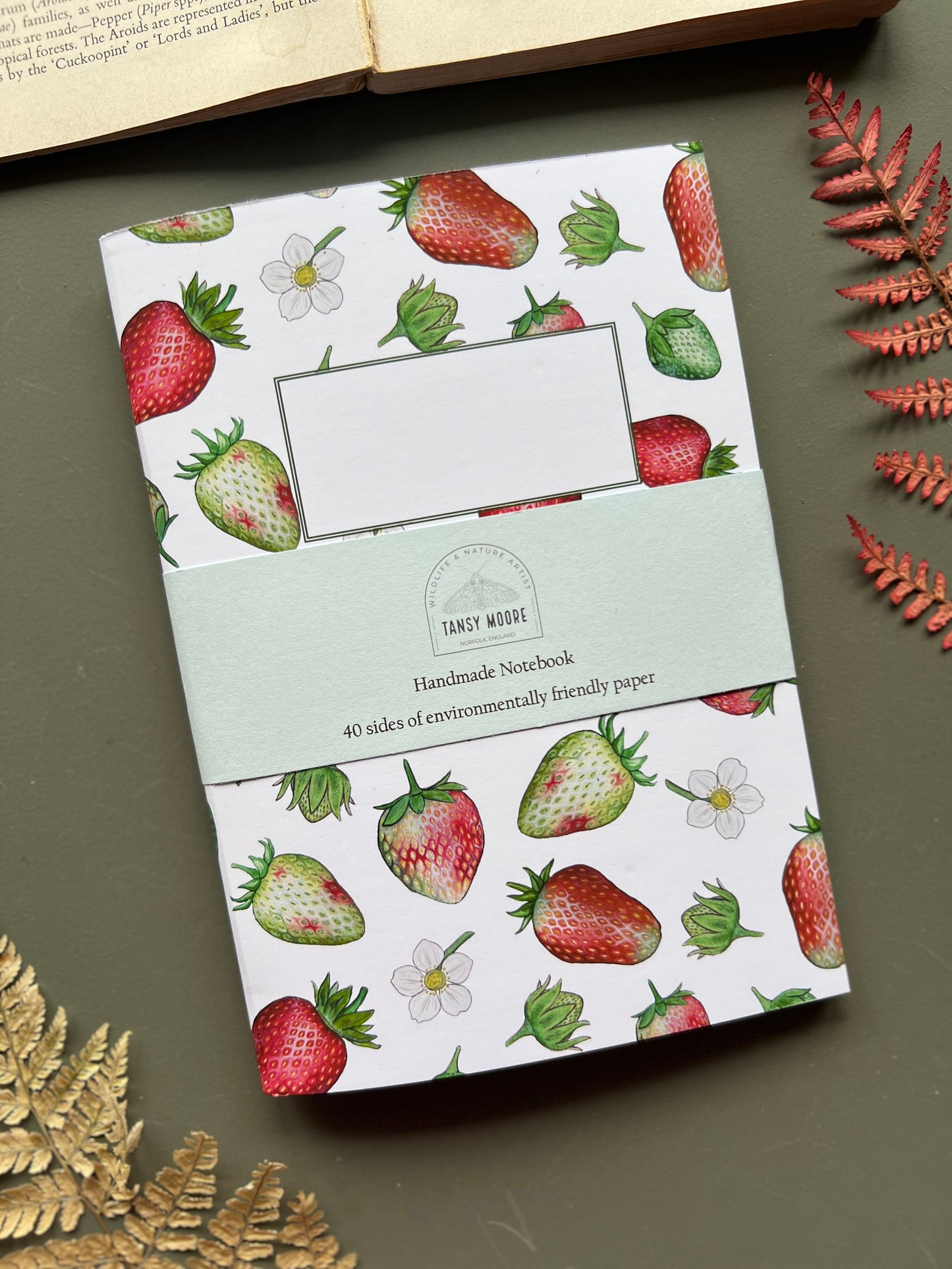 Strawberry Notebook