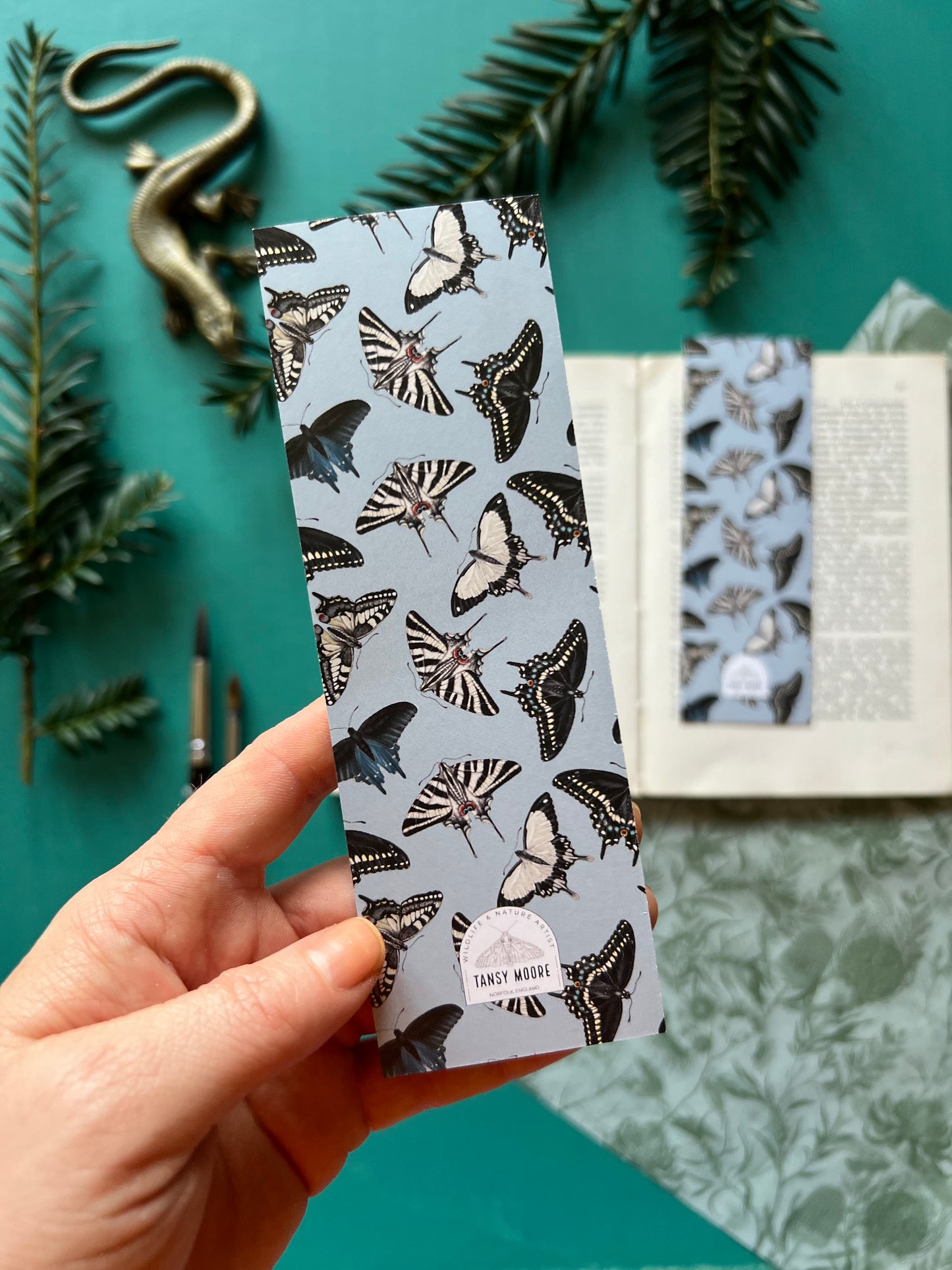 Swallowtail Butterflies Bookmark