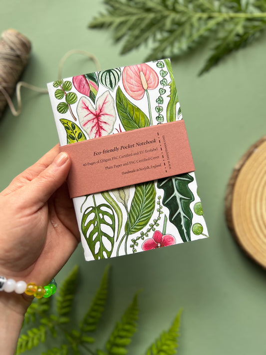 House Plant Pocket Notebook