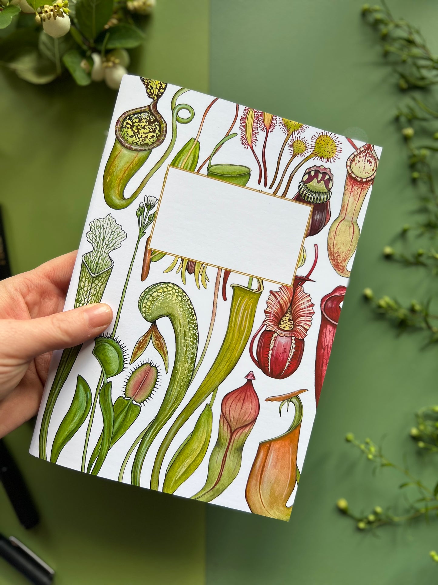 Carnivorous Plants Notebook