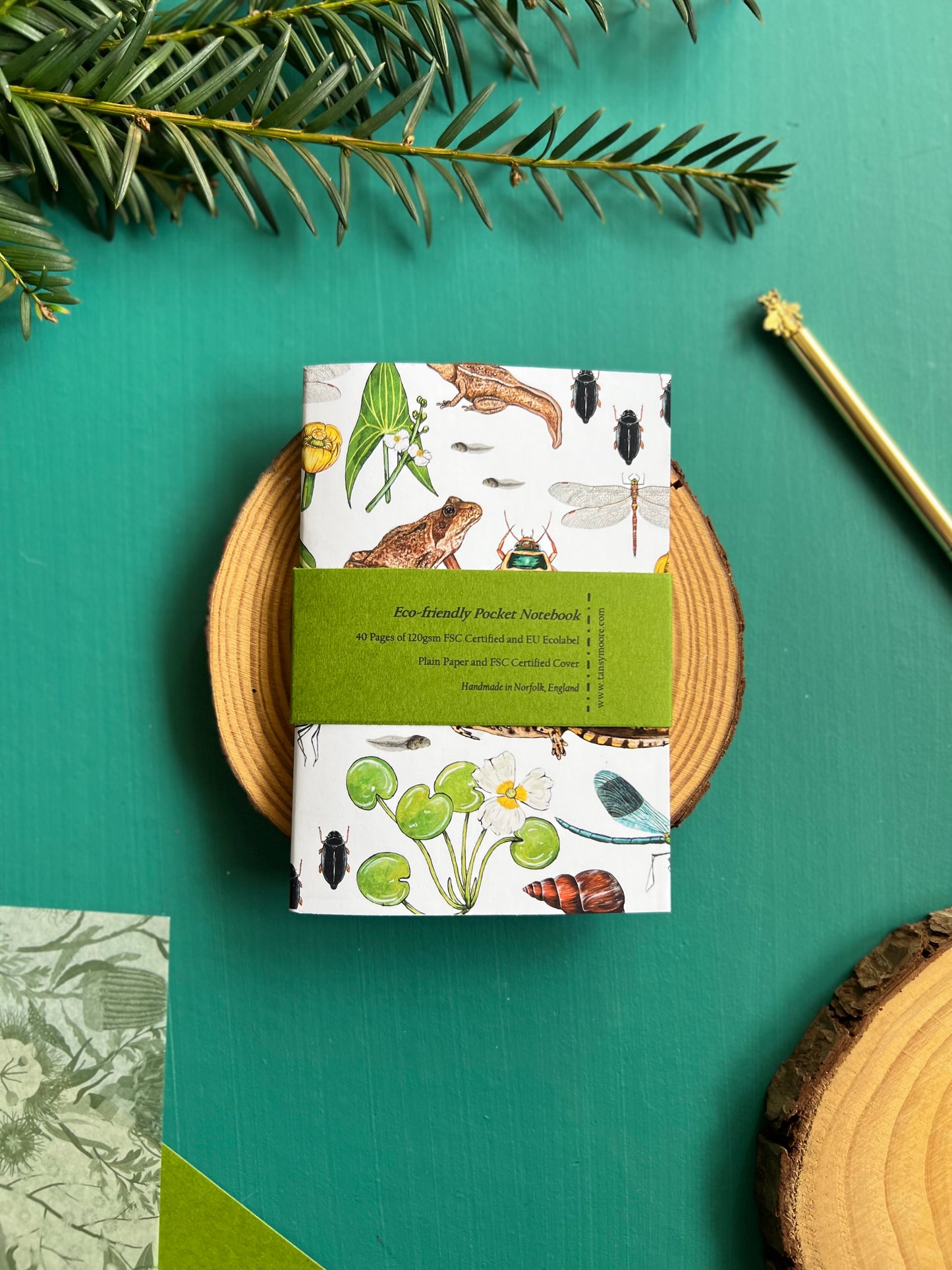 Pond Life Pocket Notebook