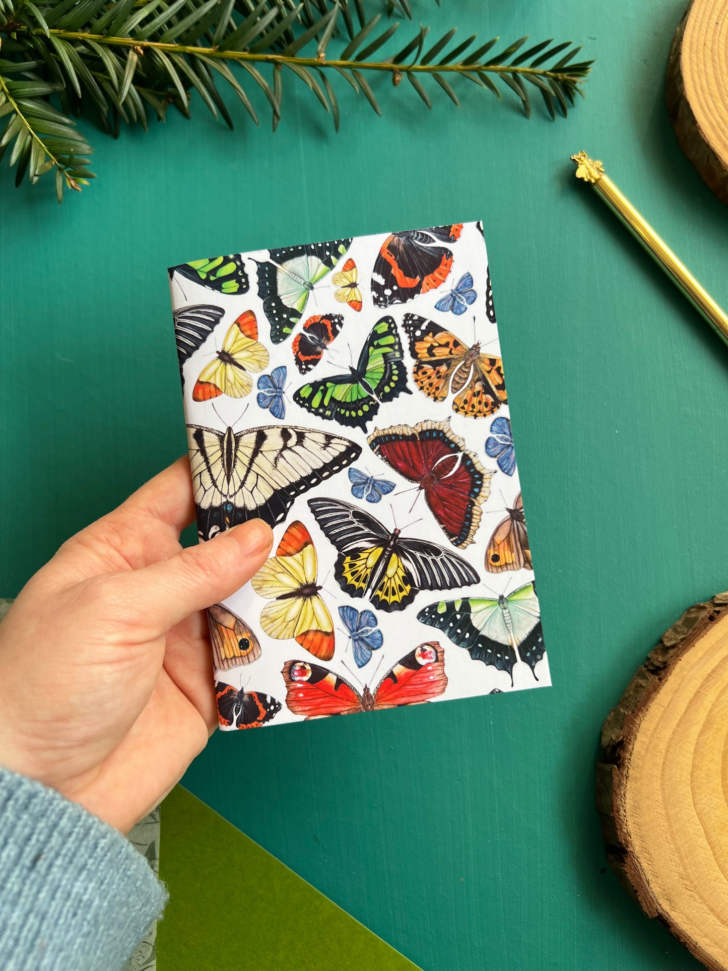 Butterflies Pocket Notebook