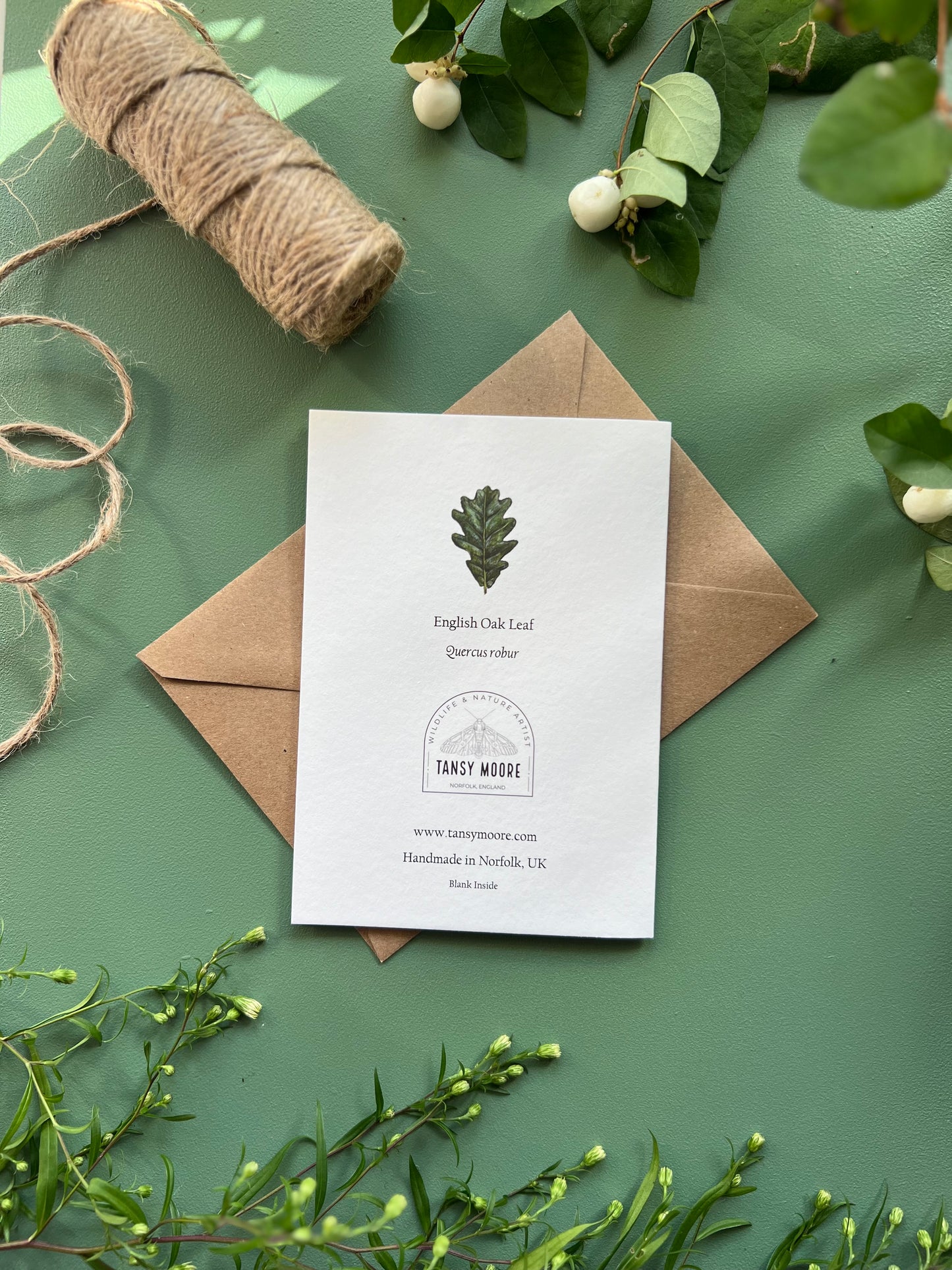 English Oak Card