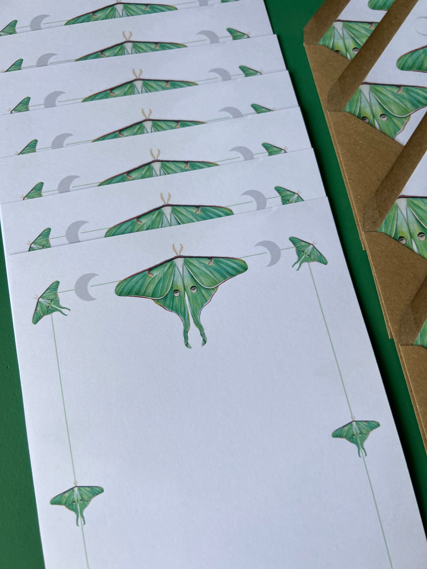 Luna Moth Letter Writing Set