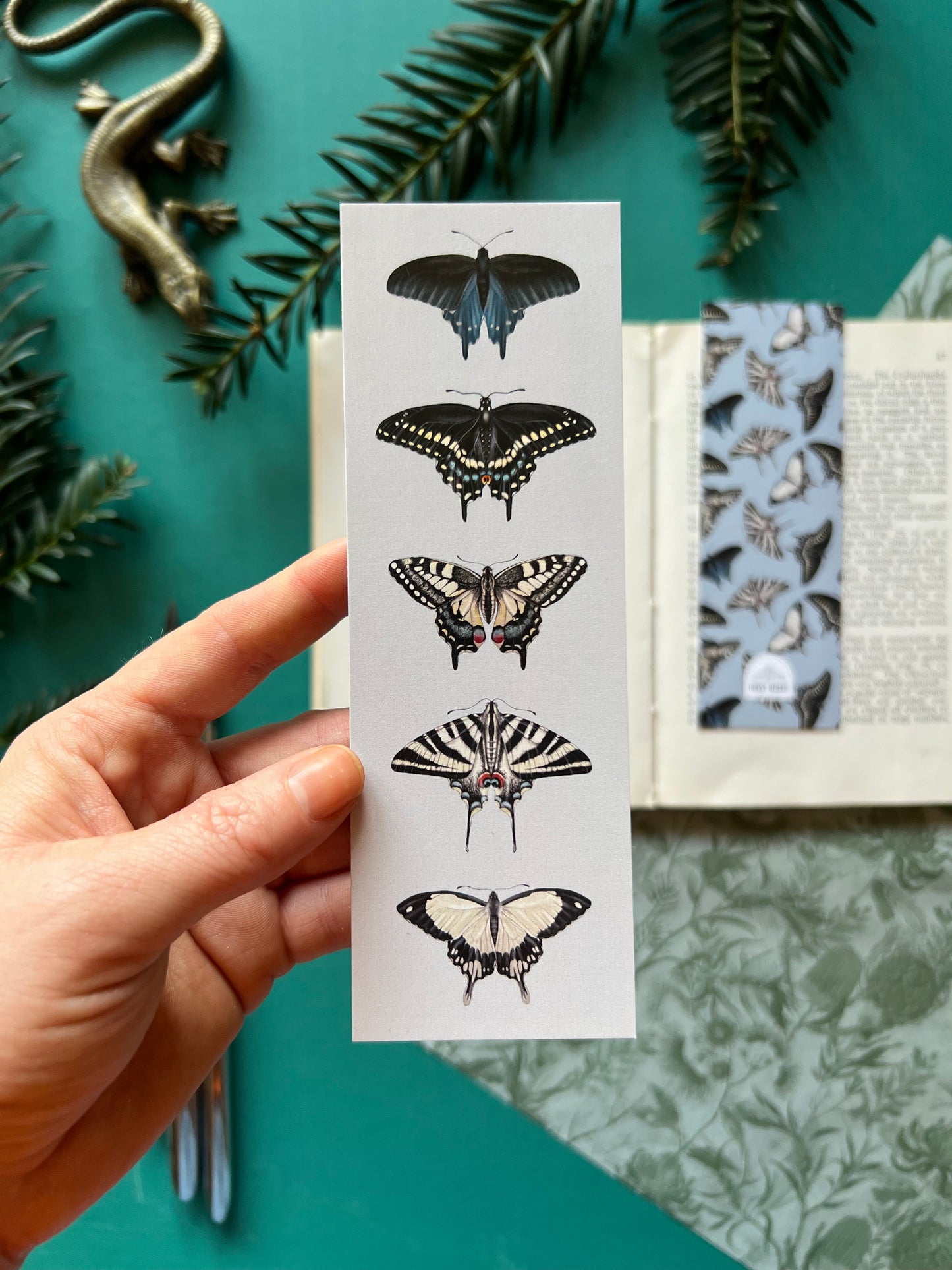 Swallowtail Butterflies Bookmark