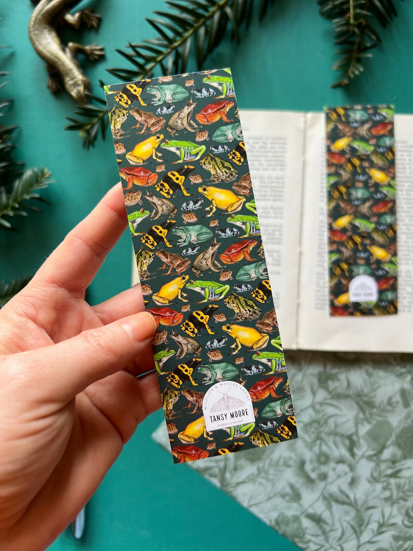 Frog Bookmark