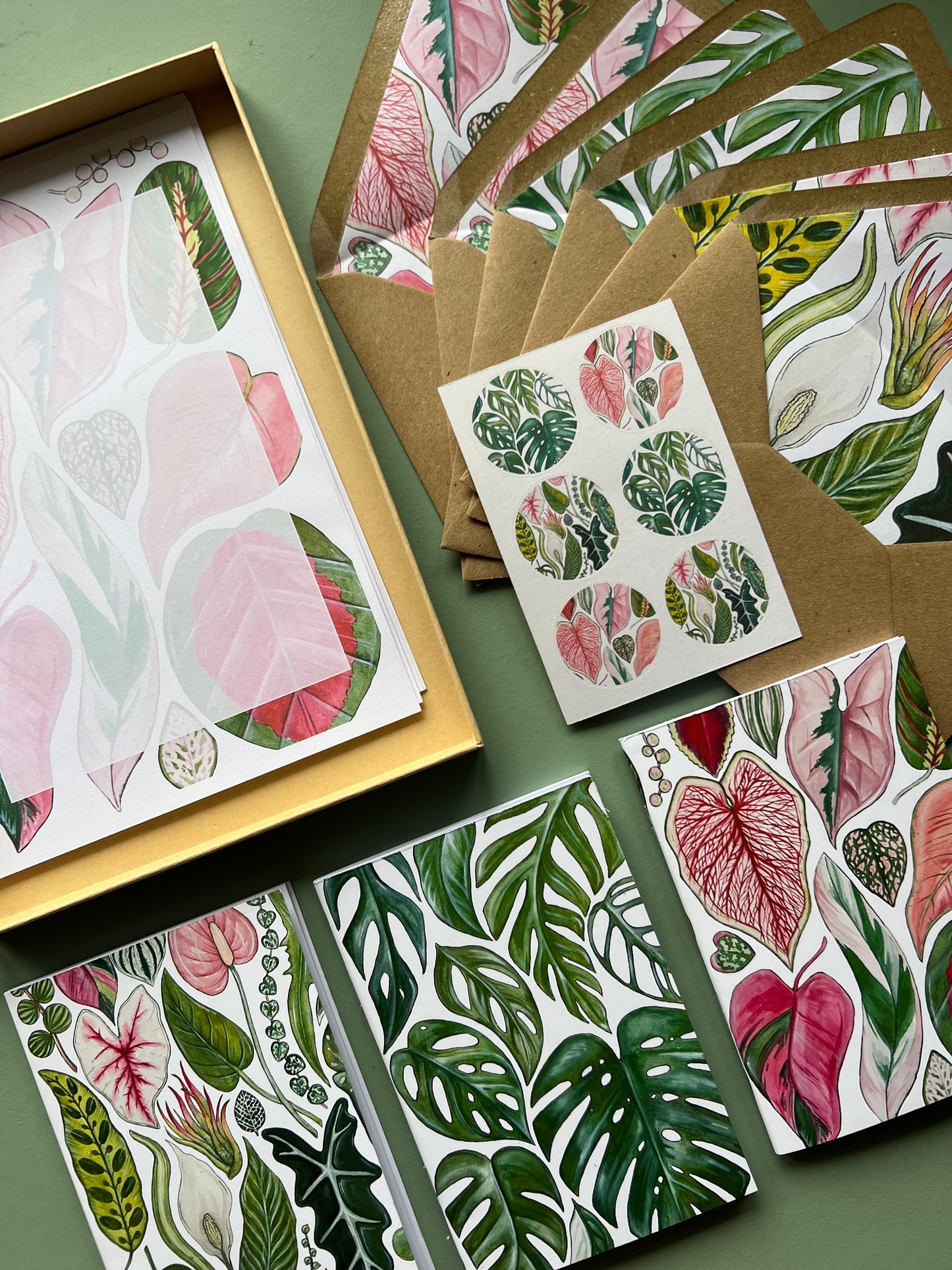 House Plants Stationery Set