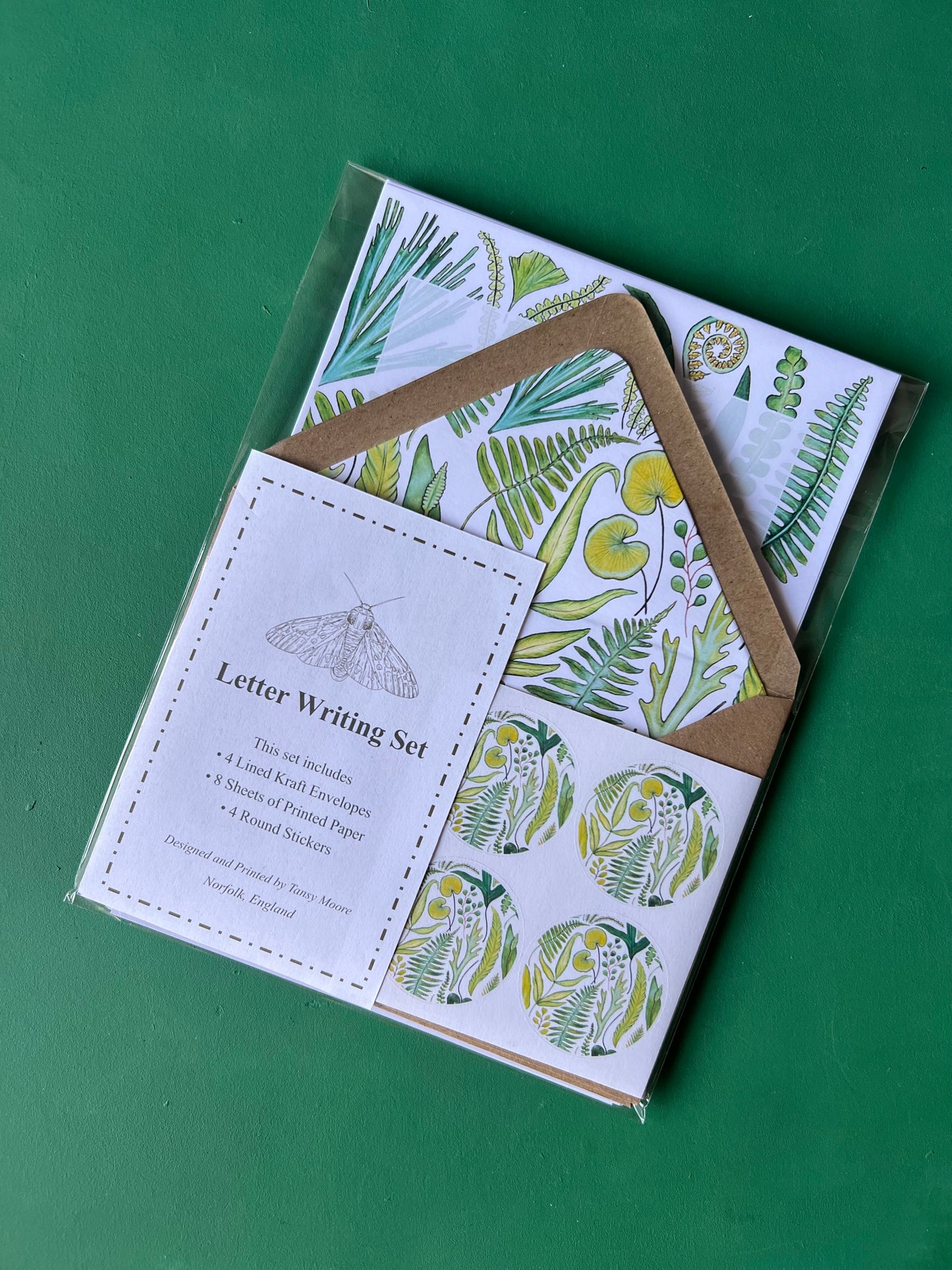 Fern Letter Writing Set
