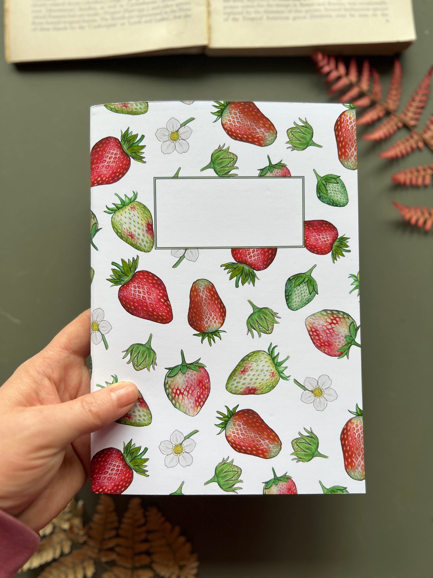 Strawberry Notebook