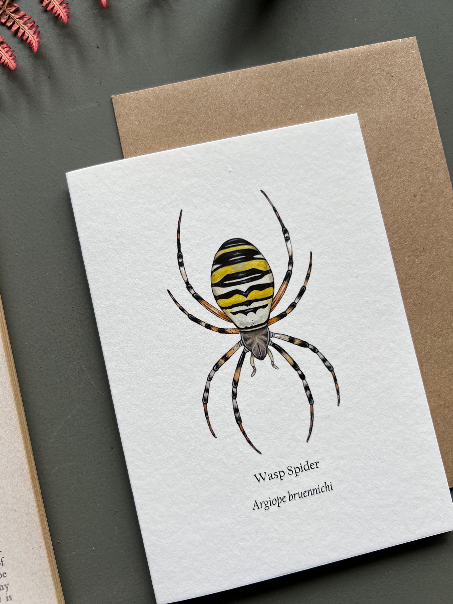 Wasp Spider Card