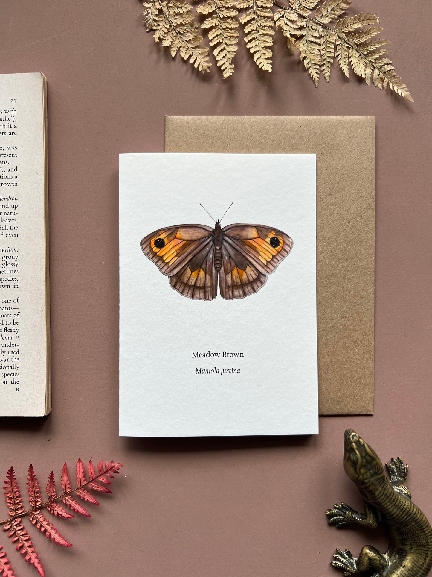 Meadow Brown Card