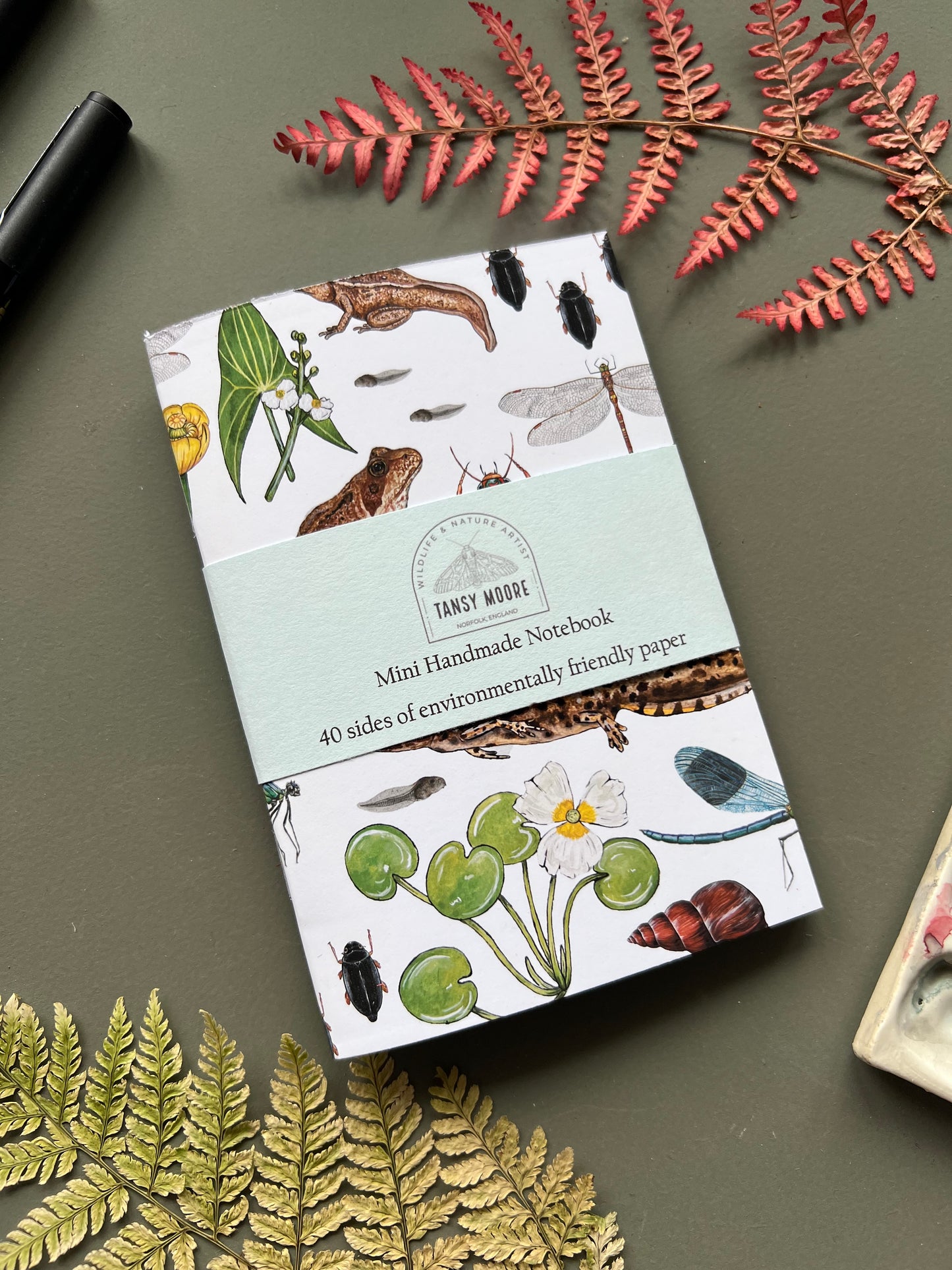 Pond Life Pocket Notebook