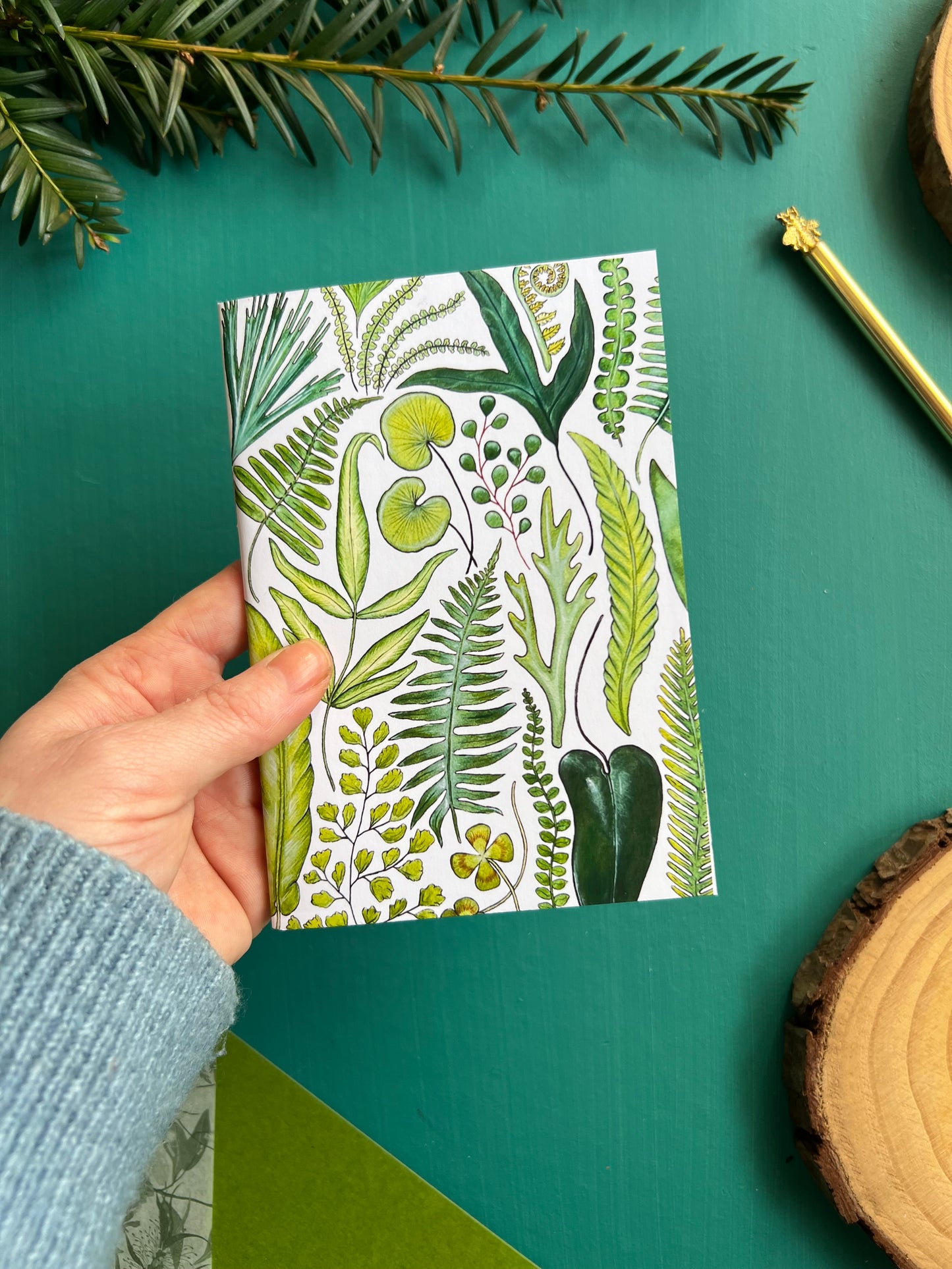 Ferns Pocket Notebook