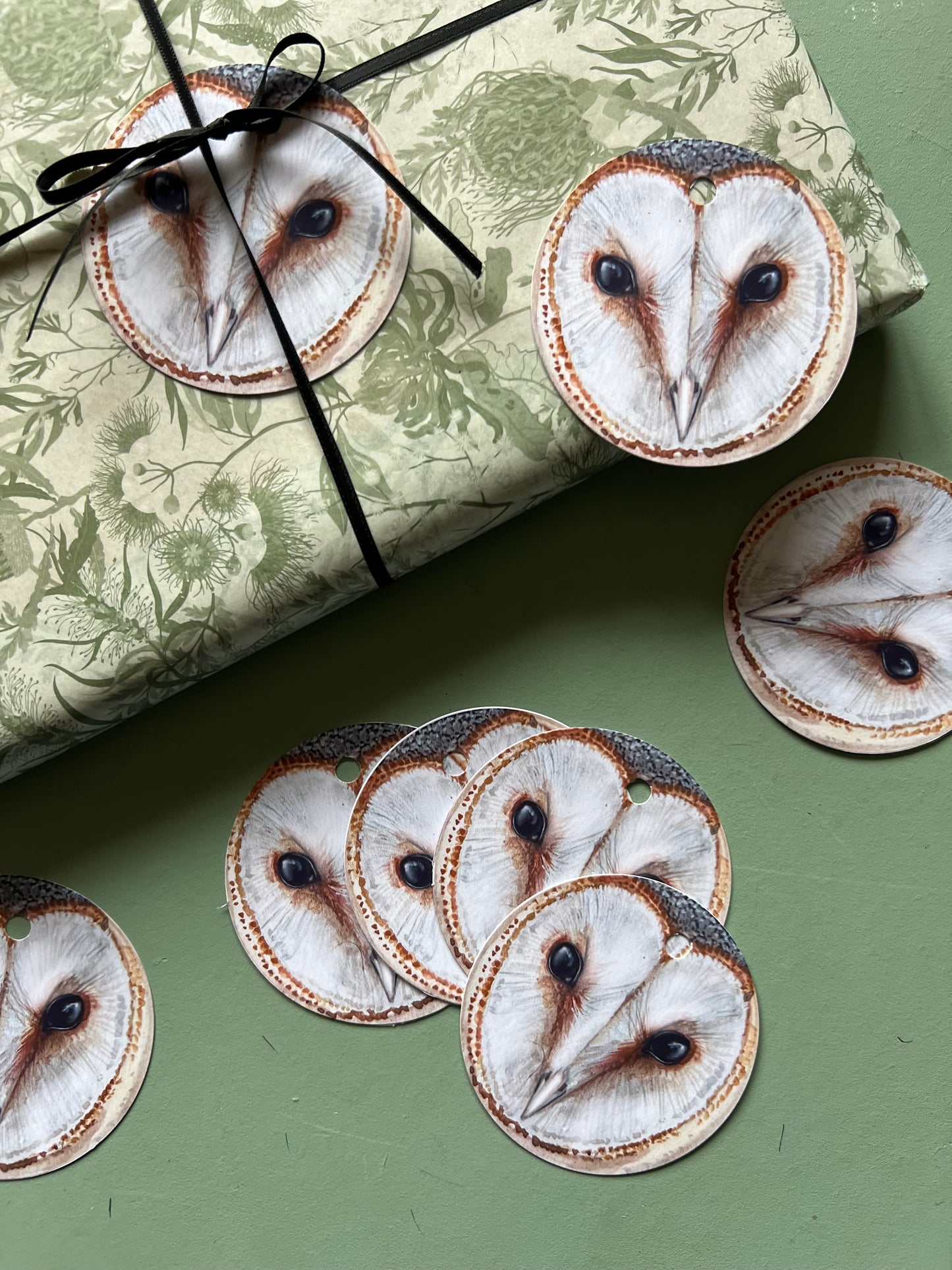 Barn Owl Gift Tags