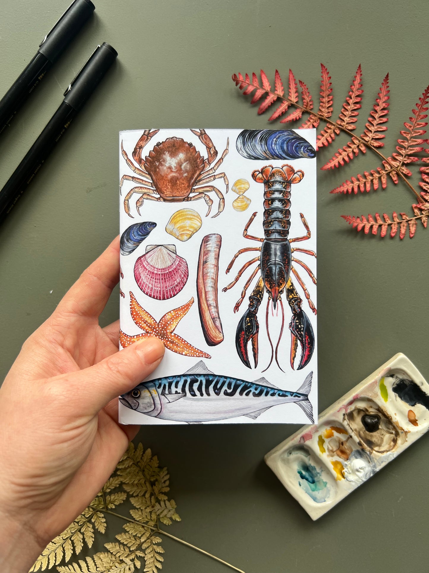 Marine Life Pocket Notebook