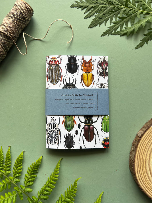 Beetles Pocket Notebook