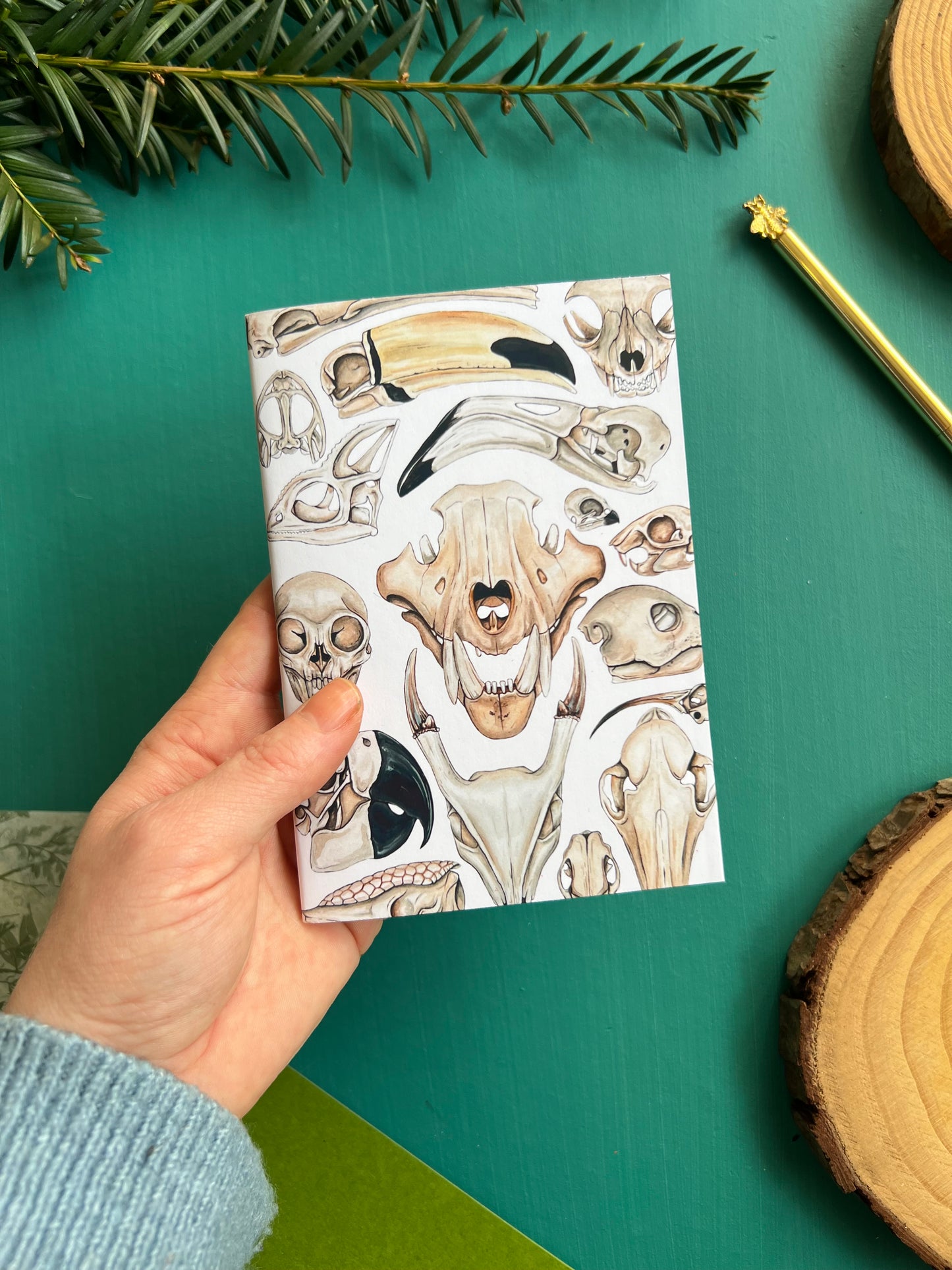 Skulls Pocket Notebook