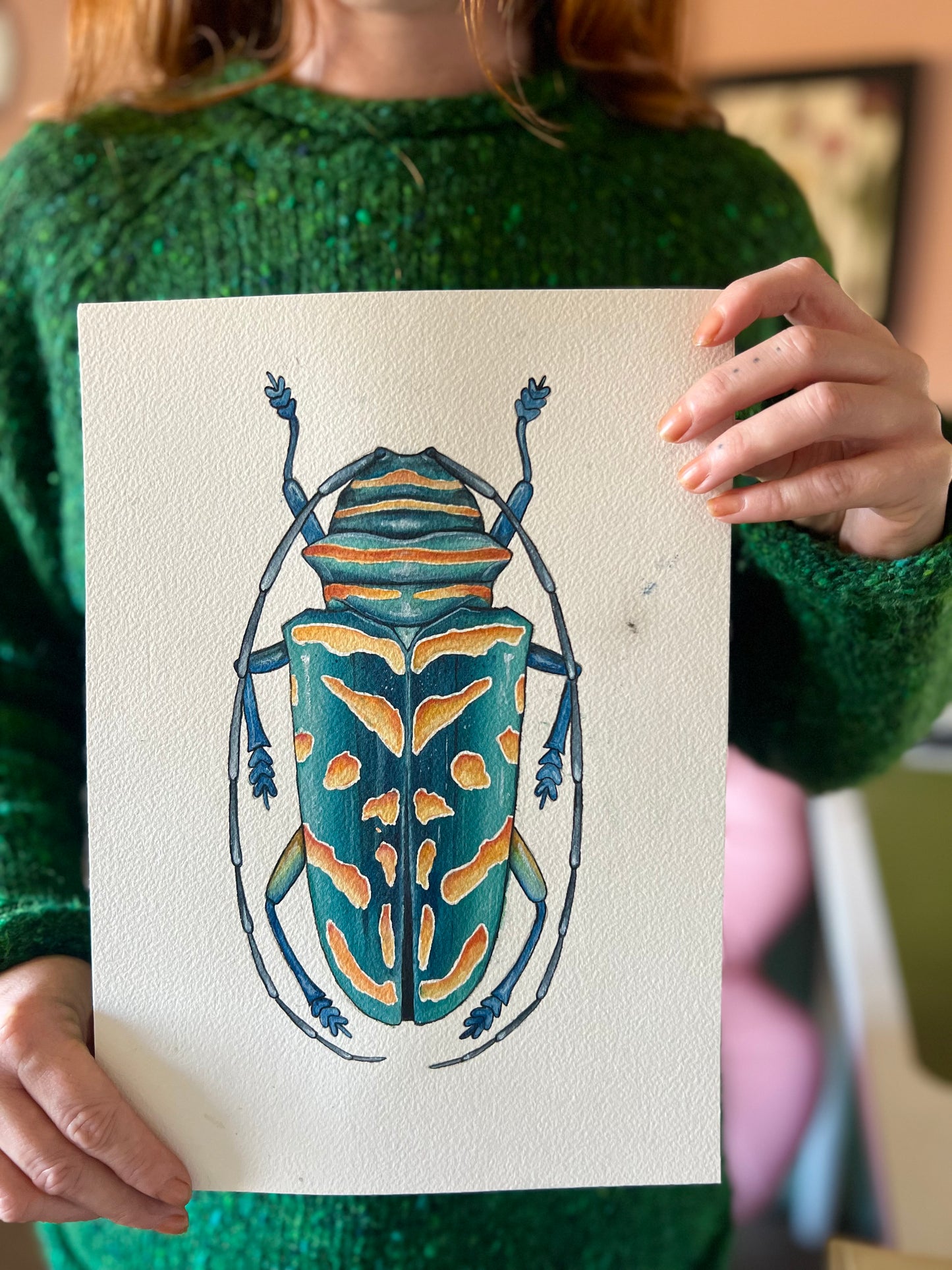 Jewel Longhorn Beetle