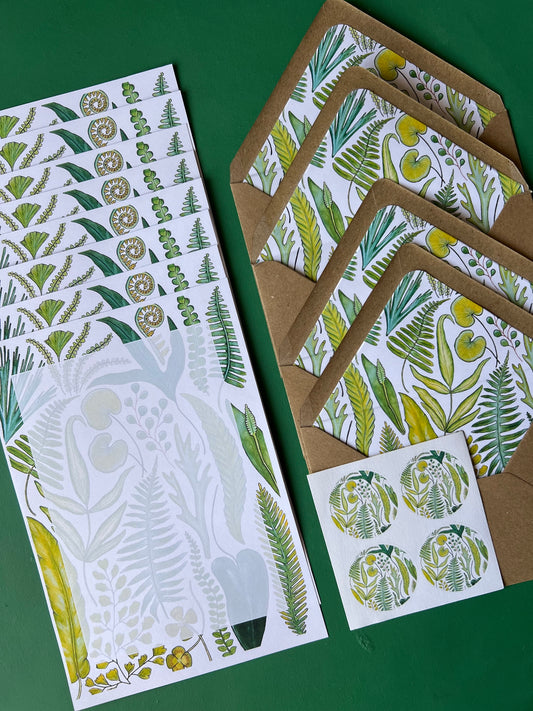 Fern Letter Writing Set